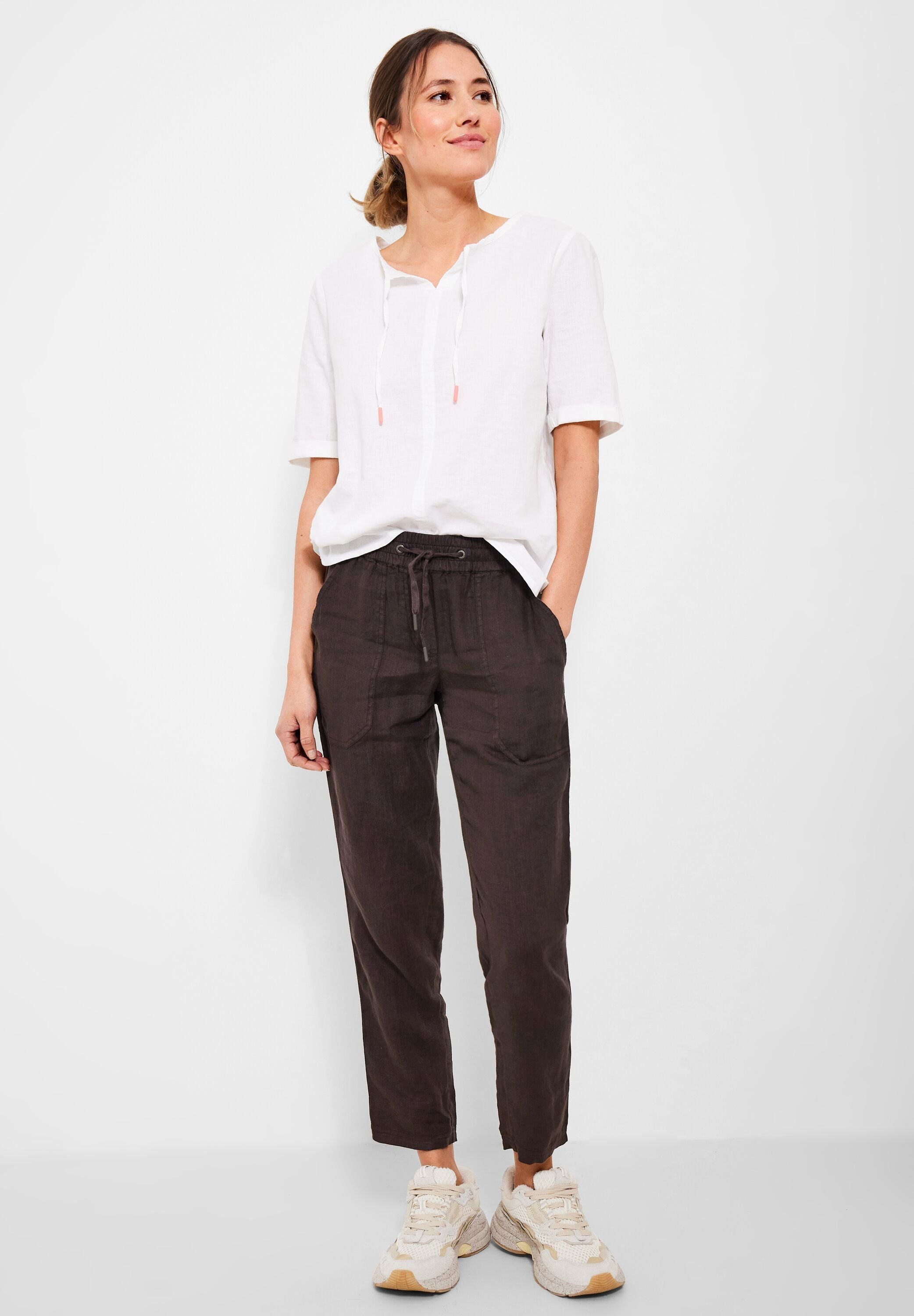 dark brown 5-Pocket-Hose coffee Cecil