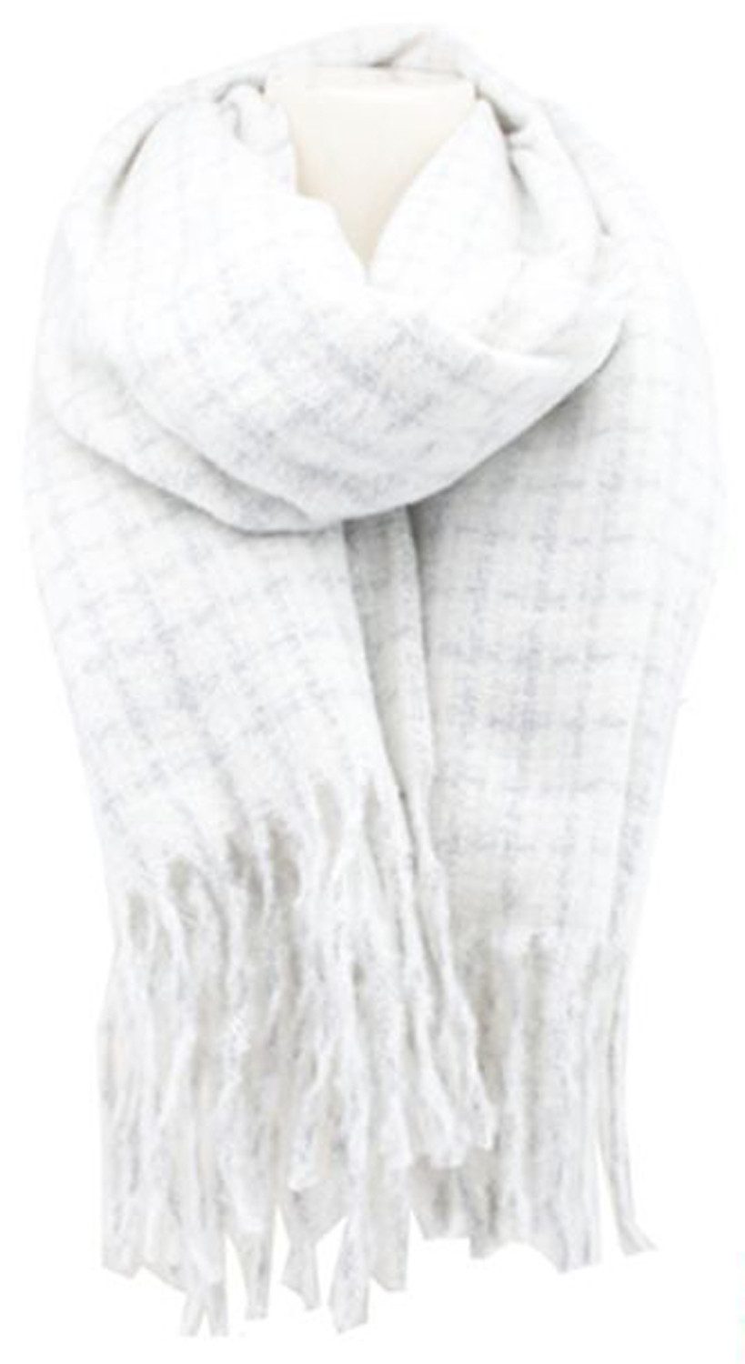 chic4home Schal Winter Weave, (1-St. 1-teilig), Damen Schal ca.65x180cm Kar günstig online kaufen