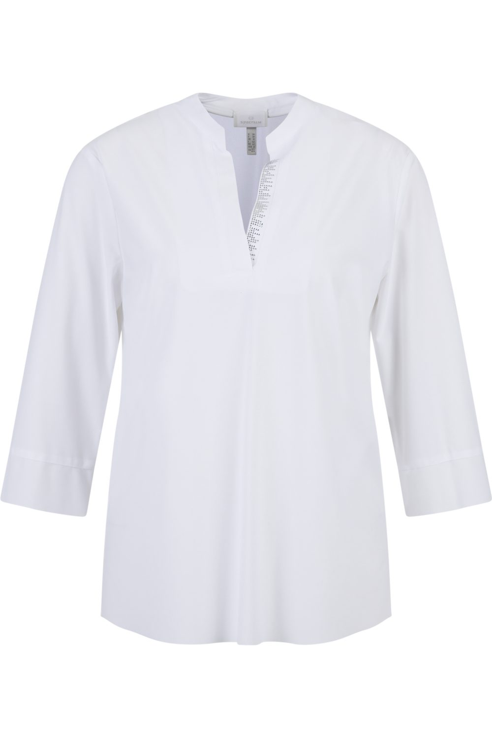 Sportalm Kitzbühel Klassische Bluse Elkutar Bluse mit eleganter Schnittführung und Logo-Detail