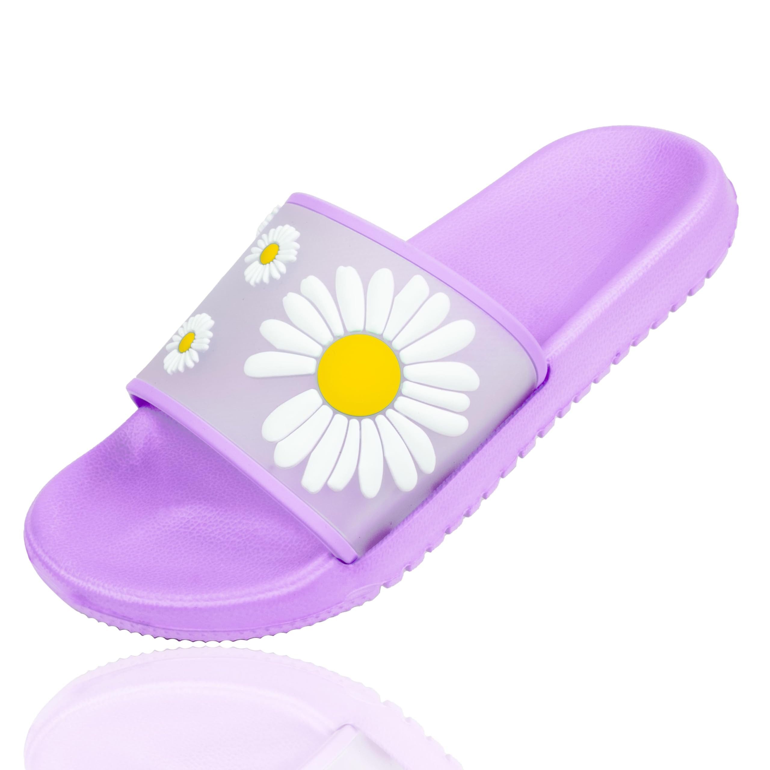 Sprint Sport Sprint Pantolette Gänseblümchen, lila 39, 289666351 Schlappen (Paar, 1) Gänseblümchen