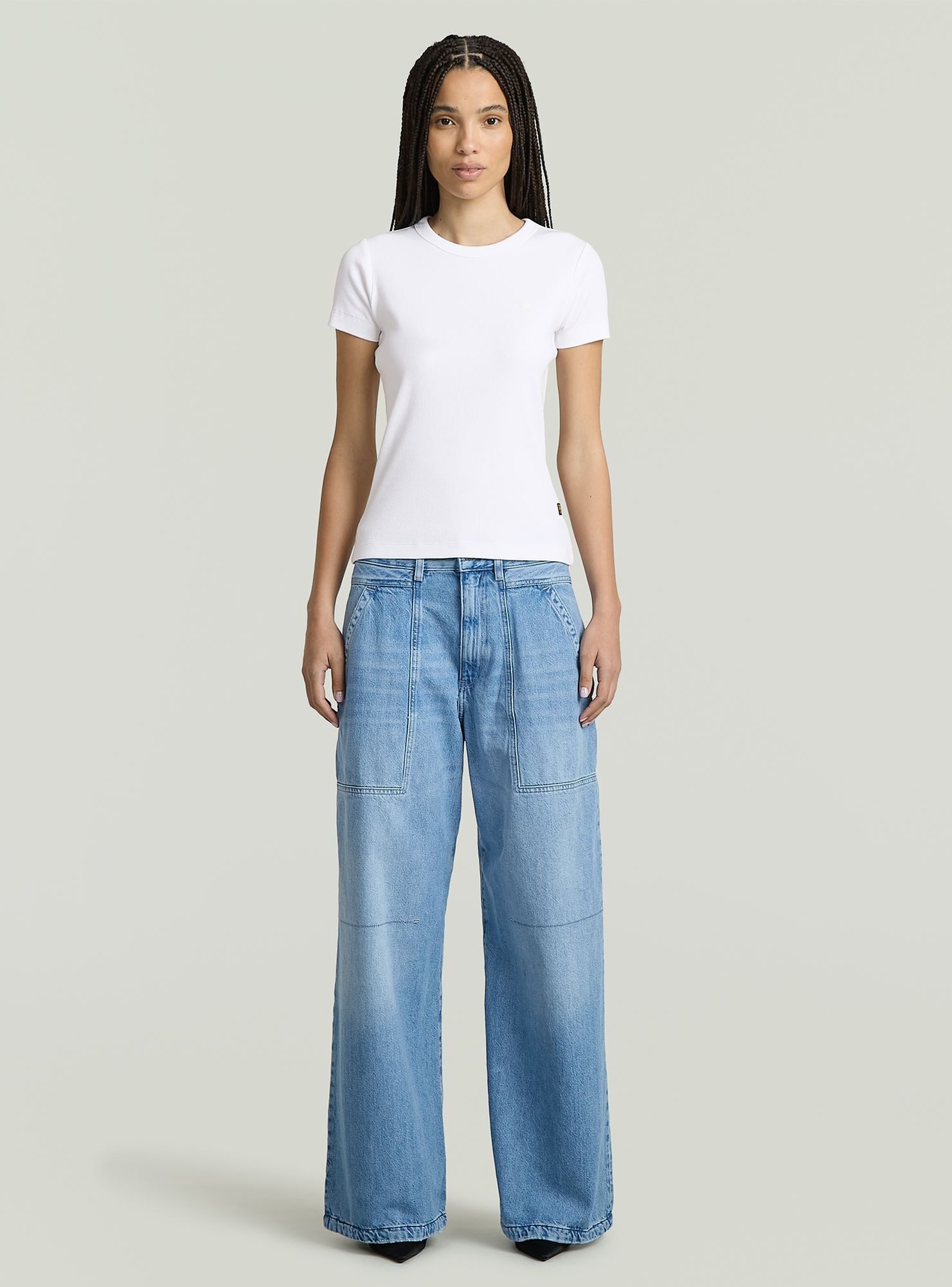 G-STAR 5-Pocket-Jeans Wide Leg Jeans