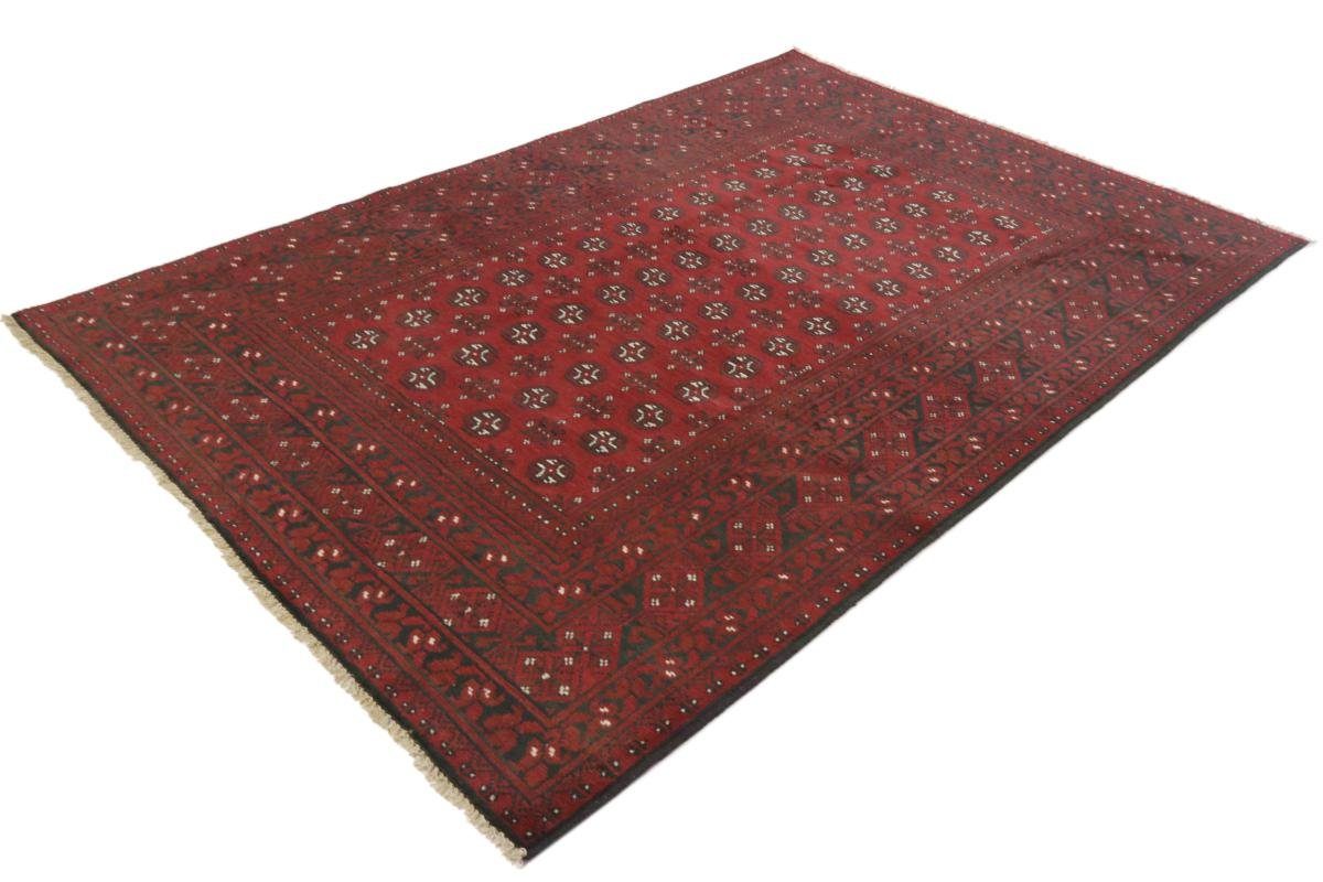 Orientteppich Afghan Akhche 166x247 Handgeknüpfter mm Höhe: Orientteppich, rechteckig, 6 Nain Trading