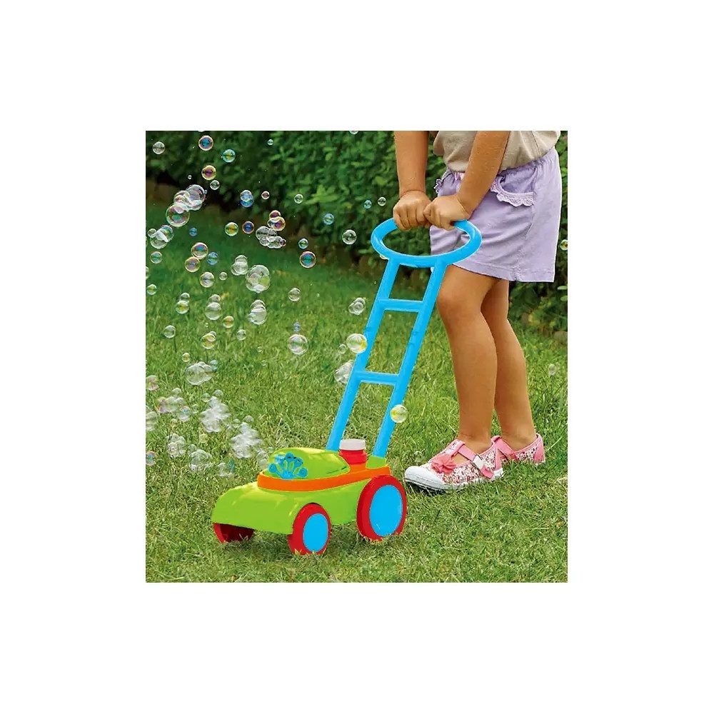 Vedes Seifenblasenspielzeug Outdoor active Seifenblasen-Rasenmäher, mechanisch, ca. 44x21x50 cm, a