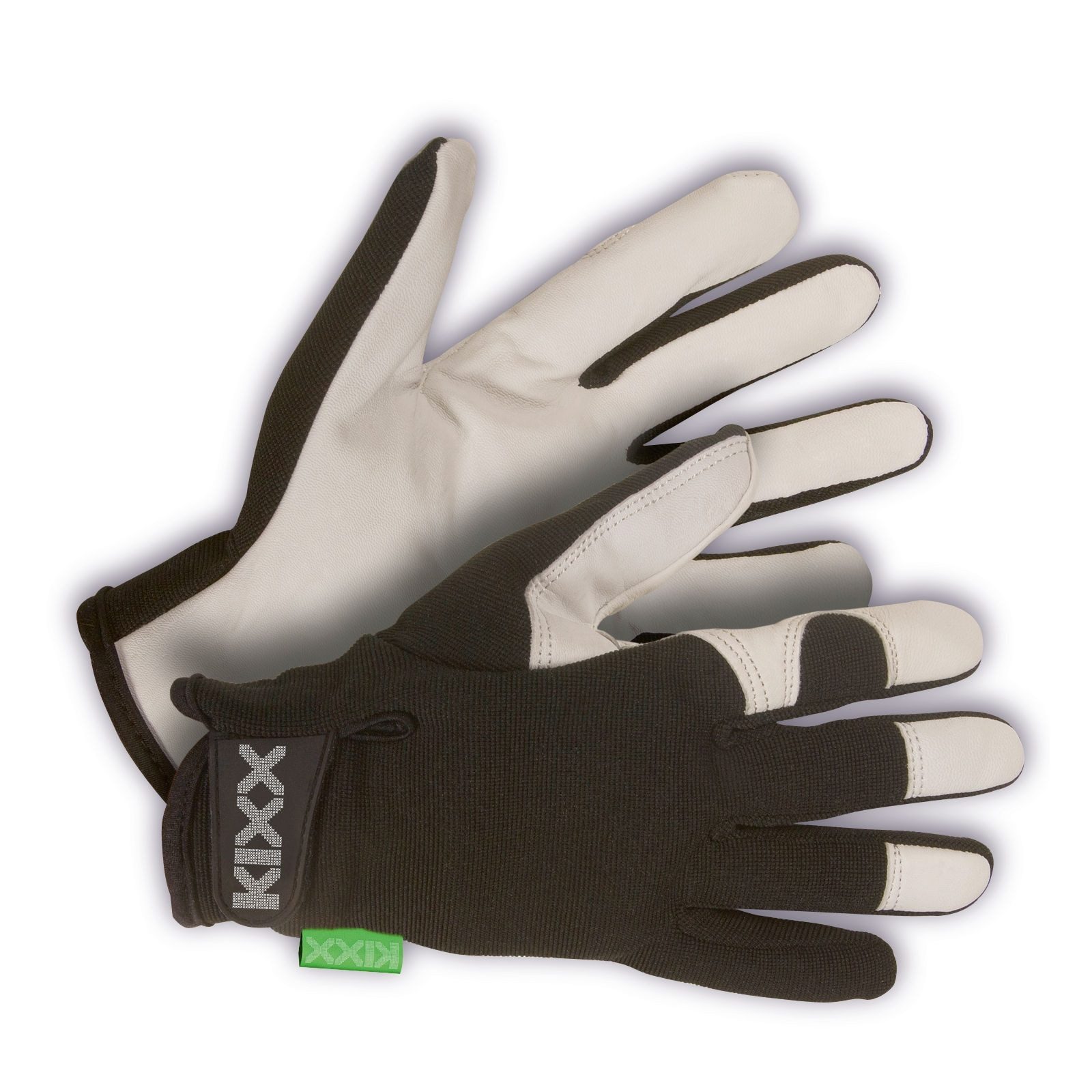 KIXX Gartenhandschuhe Work Line Lycra-Ziegennappa Arbeitshandschuh günstig online kaufen