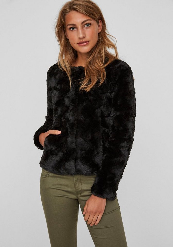 Vero Moda Fellimitatjacke »CURL« Vero Moda Fellimitatjacke »CURL«