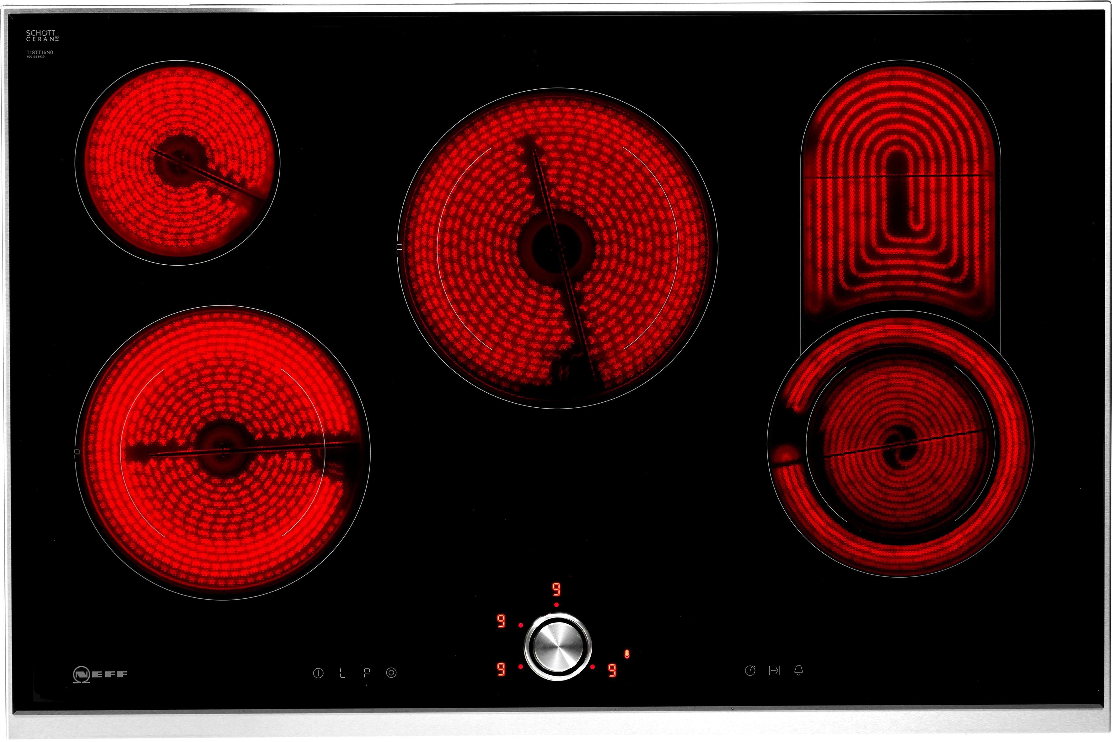 NEFF ElektroKochfeld von SCHOTT CERAN® N 70 T18TT16N0, mit TwistPad