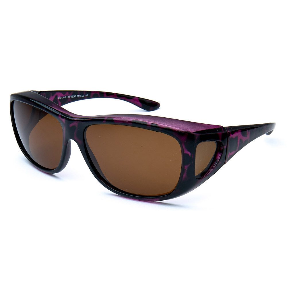 Sonnenbrille Polarisierte Überzieh Sonnenbrille Überziehbrille Überbrille 5030 Lila