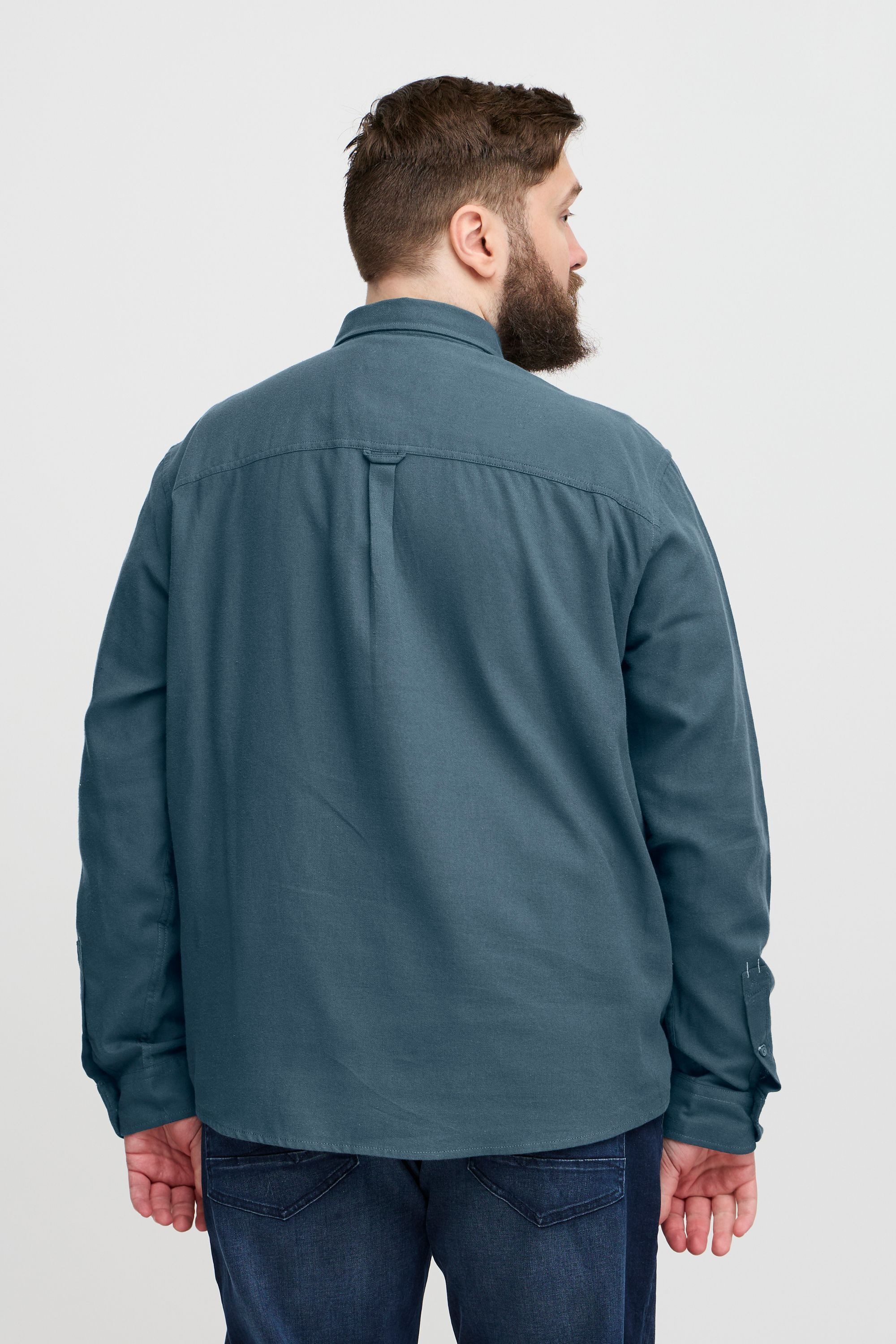 Blend Langarmhemd BHBShirt Lässiges Langarmhemd mit Brusttasche