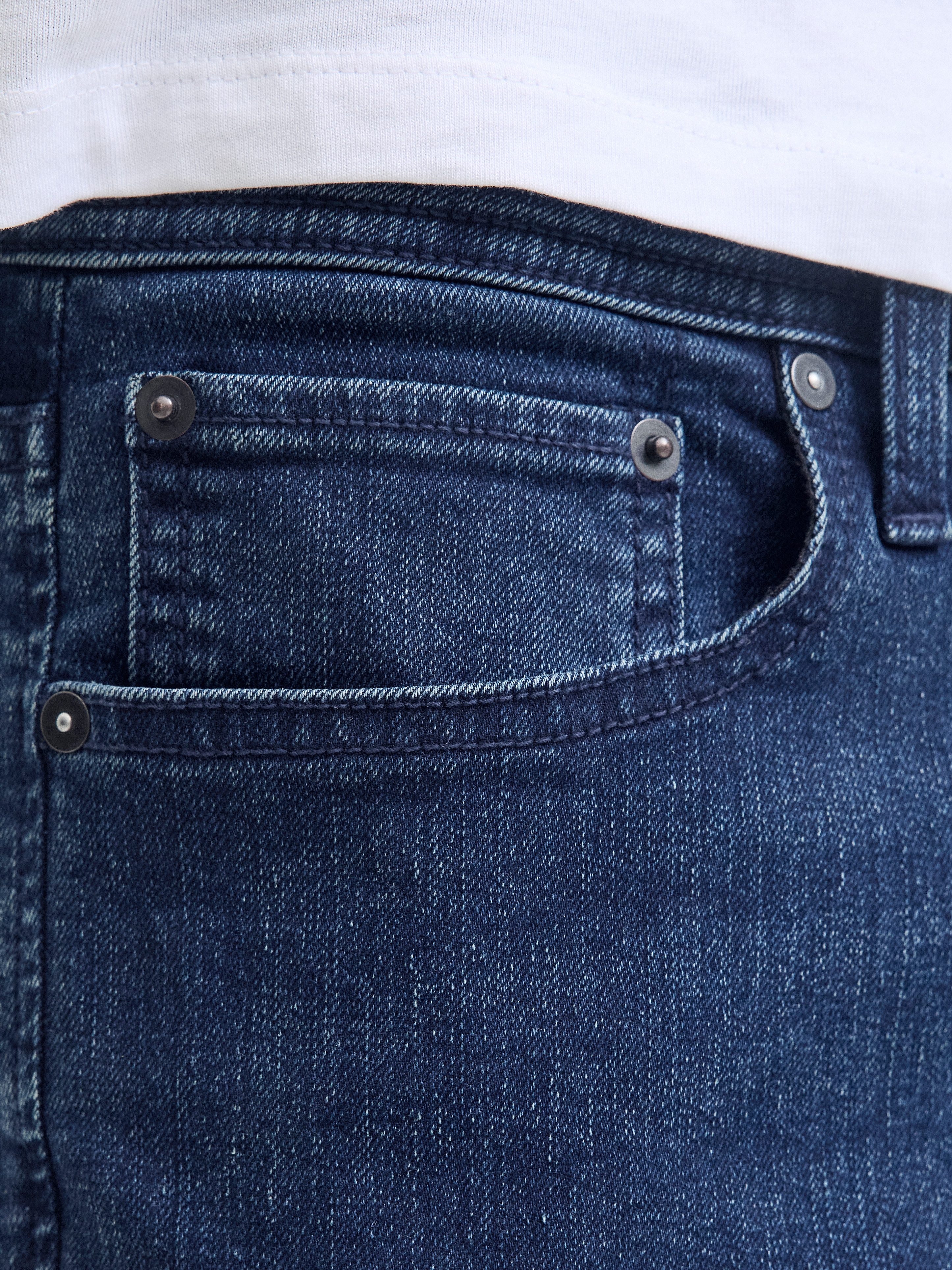 Jack & Jones Straight-Jeans JJICLARK JJORIGINAL SQ 2 Baumwollmischung, straight fit
