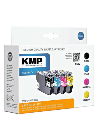 KMP Tintenpatronen-Set ersetzt Brother &ra...
