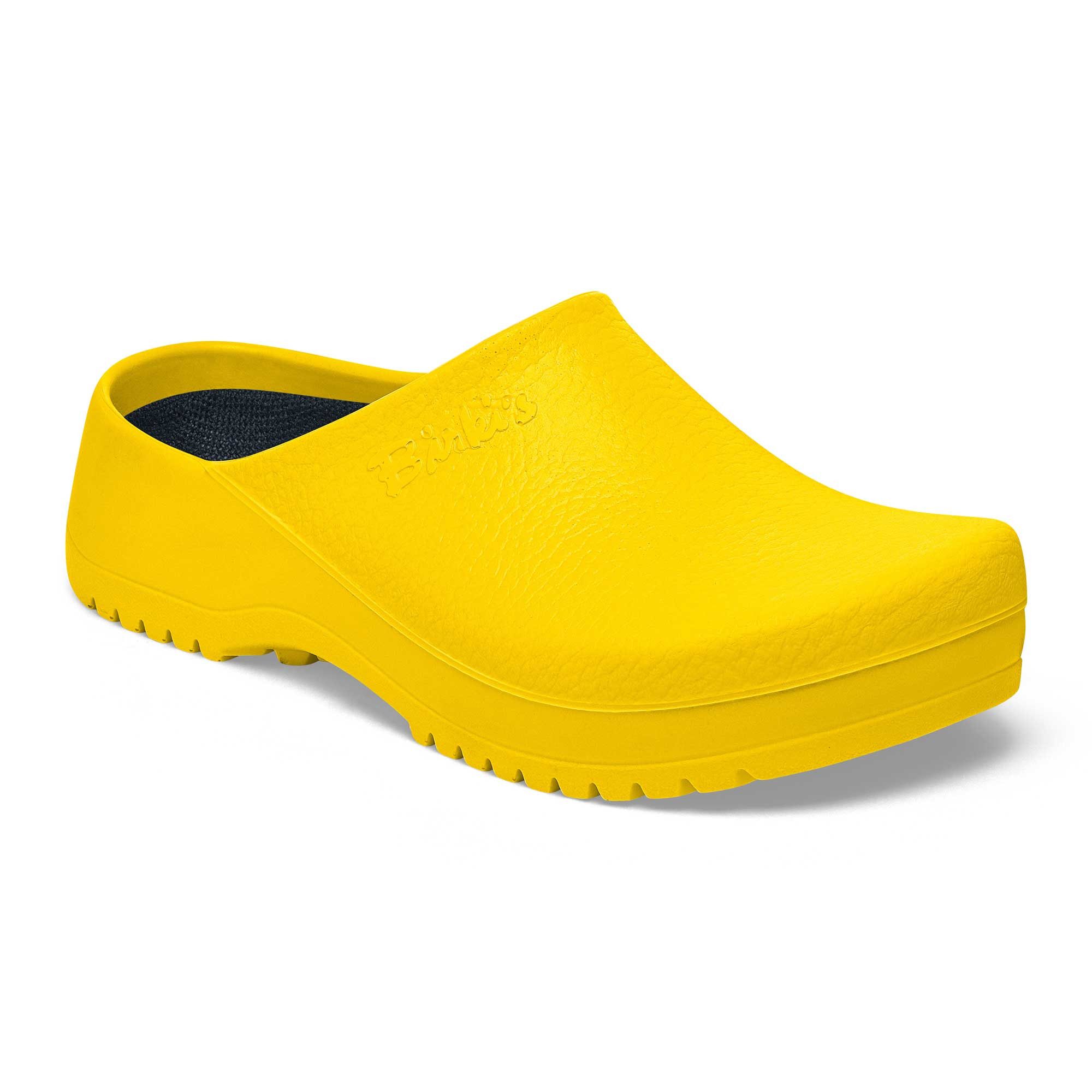 Birkenstock Berufsschuhe Damen & Herren - Einlagengeeignet - Super Birki Fusion Clog Auswechselbares Kork-Latex-Fußbett waschbar bis 30°C - Clog bis 80°C