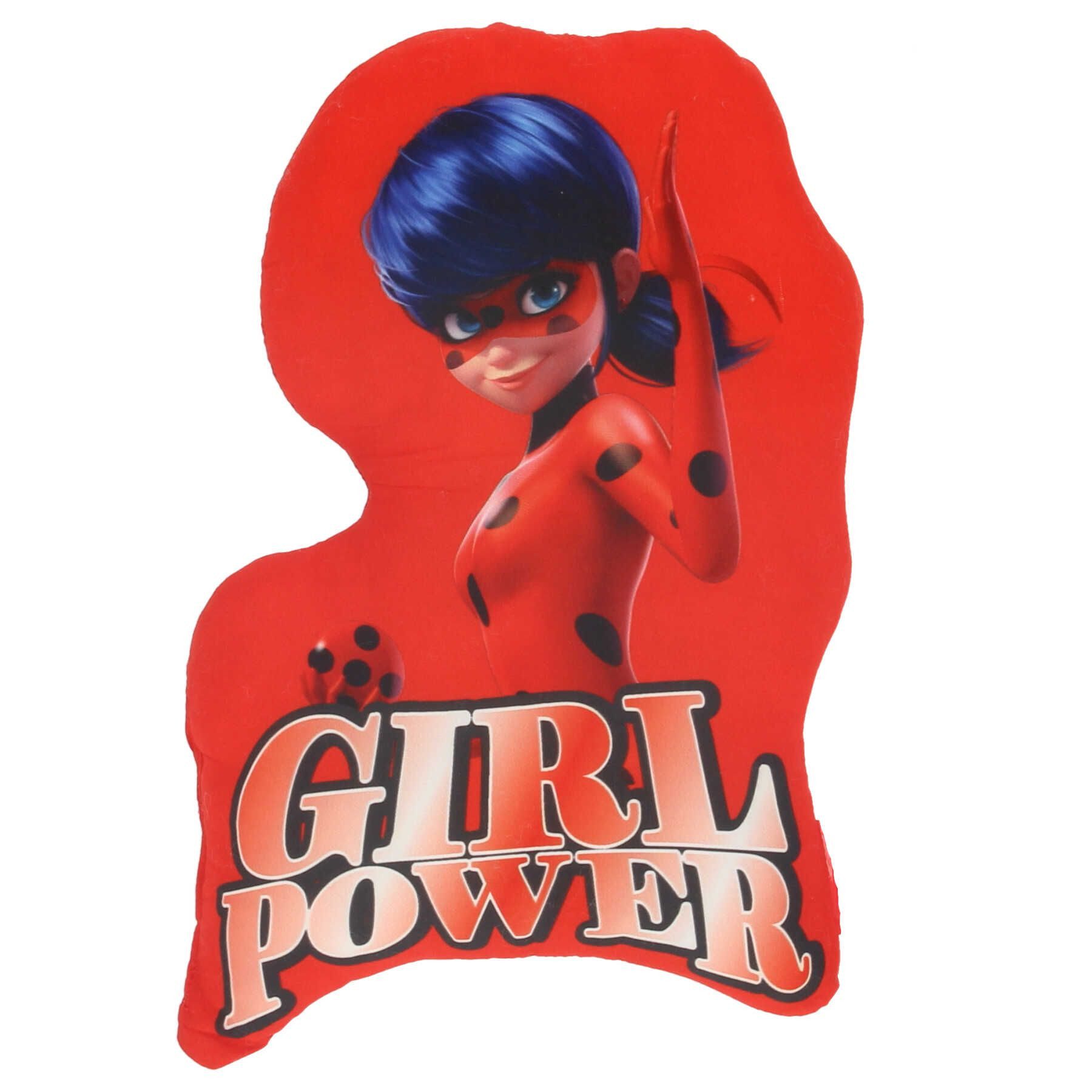 Miraculous - Ladybug Dekokissen Dekokissen Velours Kissen Ideal zum Kuscheln und Dekorieren