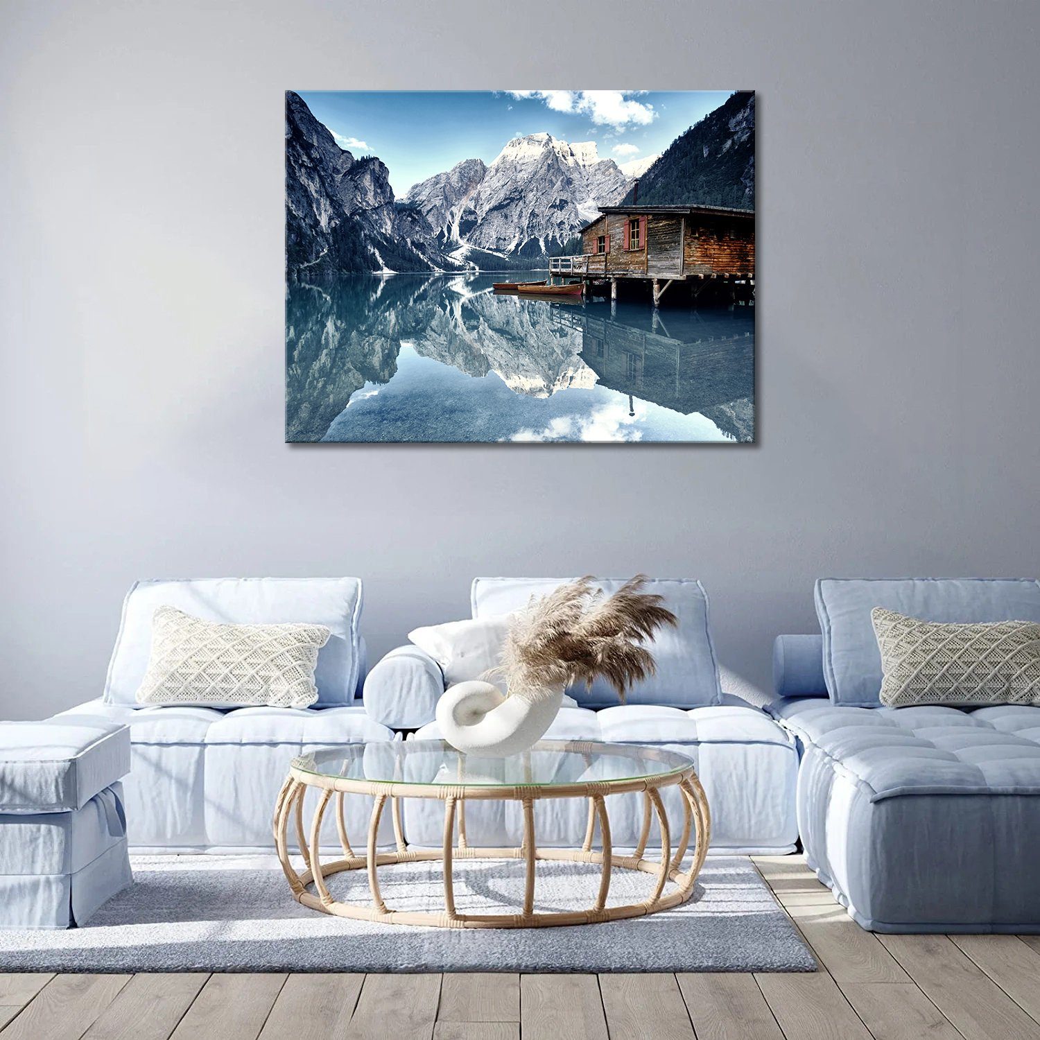 Visario Leinwandbild Wandbild auf Leinwand 80 günstig online kaufen