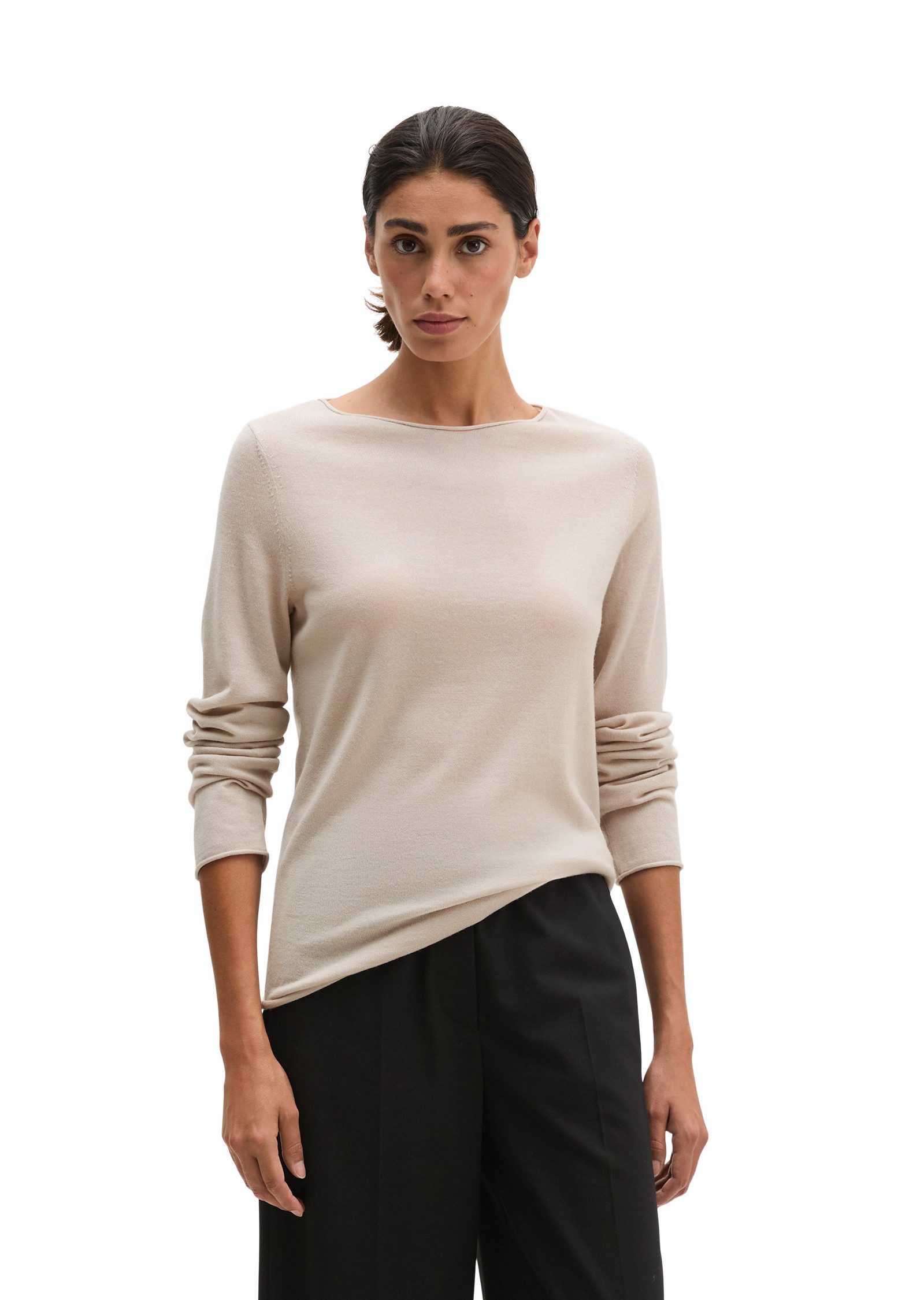 Marc O'Polo Strickpullover aus weicher Merinowolle
