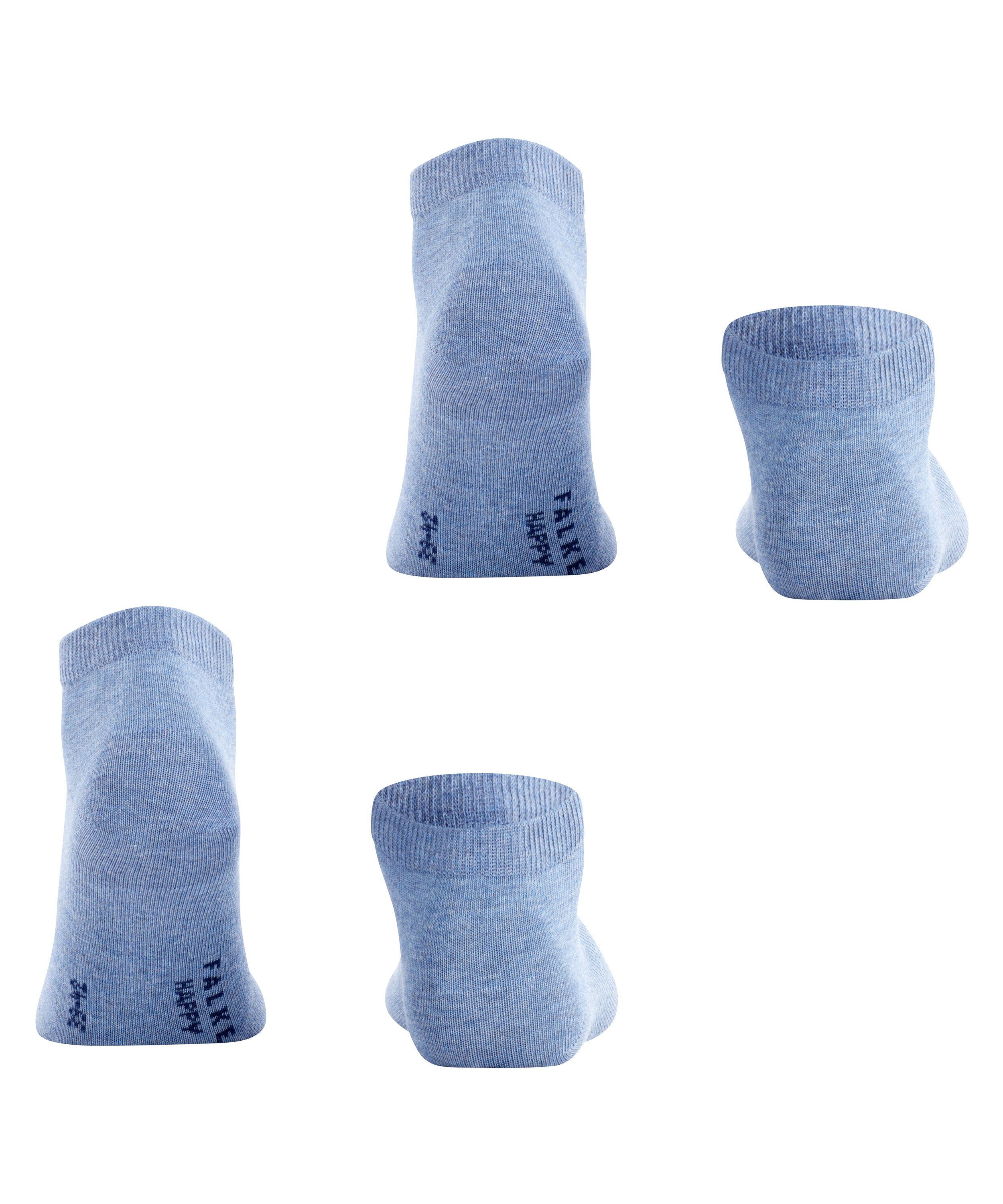 FALKE Sneakersocken Happy 2-Pack (2-Paar) Set aus 2 Paar Baumwollsneakern
