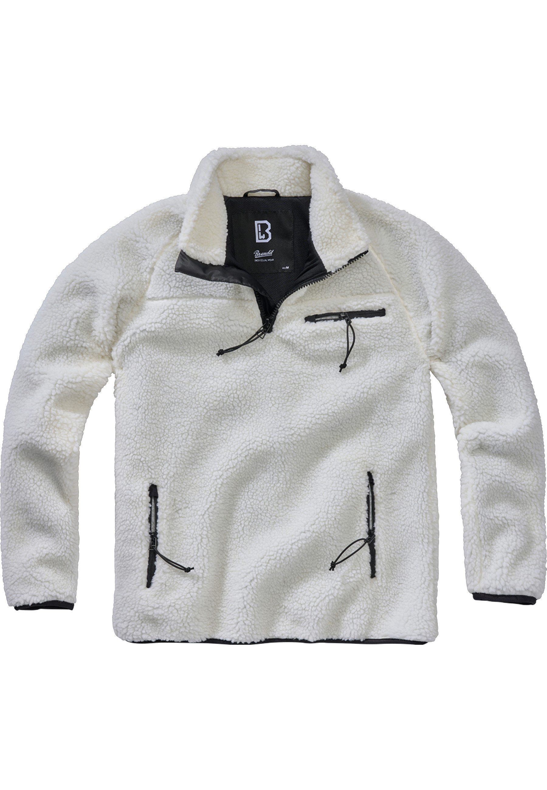 Brandit Kapuzenpullover Brandit Herren Teddyfleece Troyer (1-tlg)