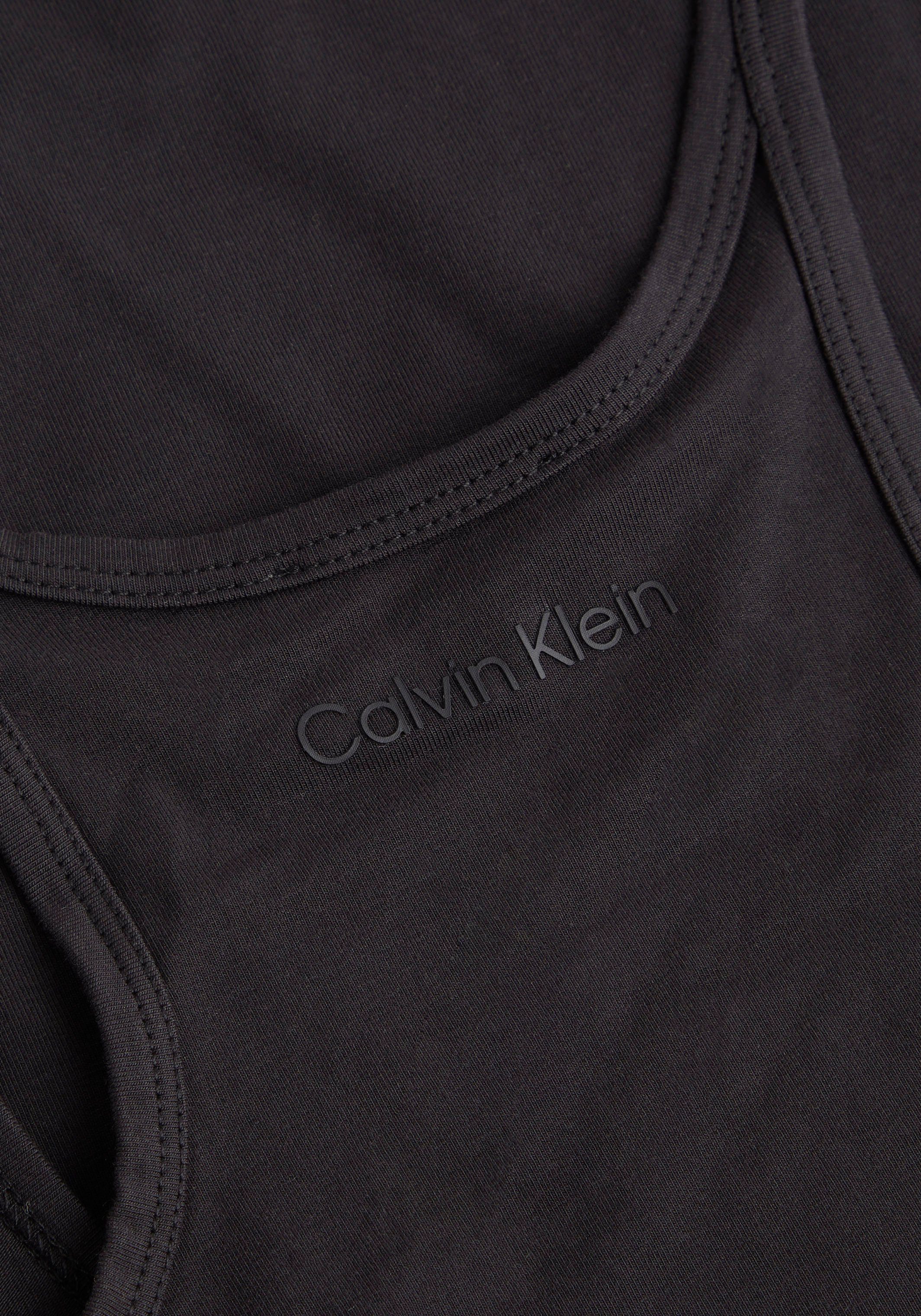 Calvin Klein Baumwolle Trägerkleid aus mit Stretch