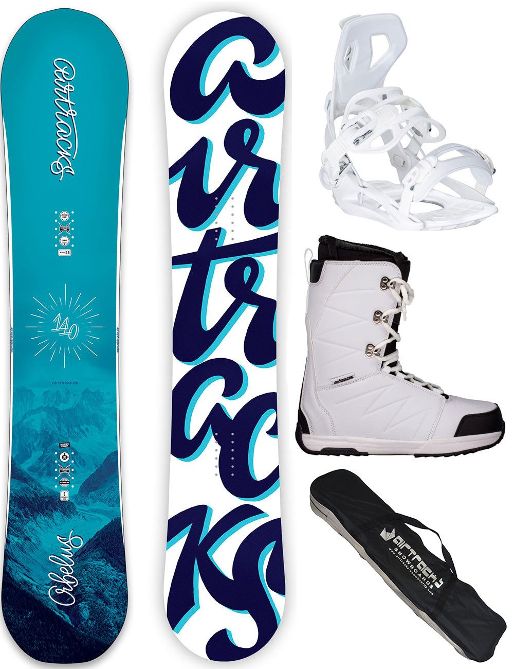 Snowboard Damen Snowboard Komplett Set Orbelus »Mod. 25/26