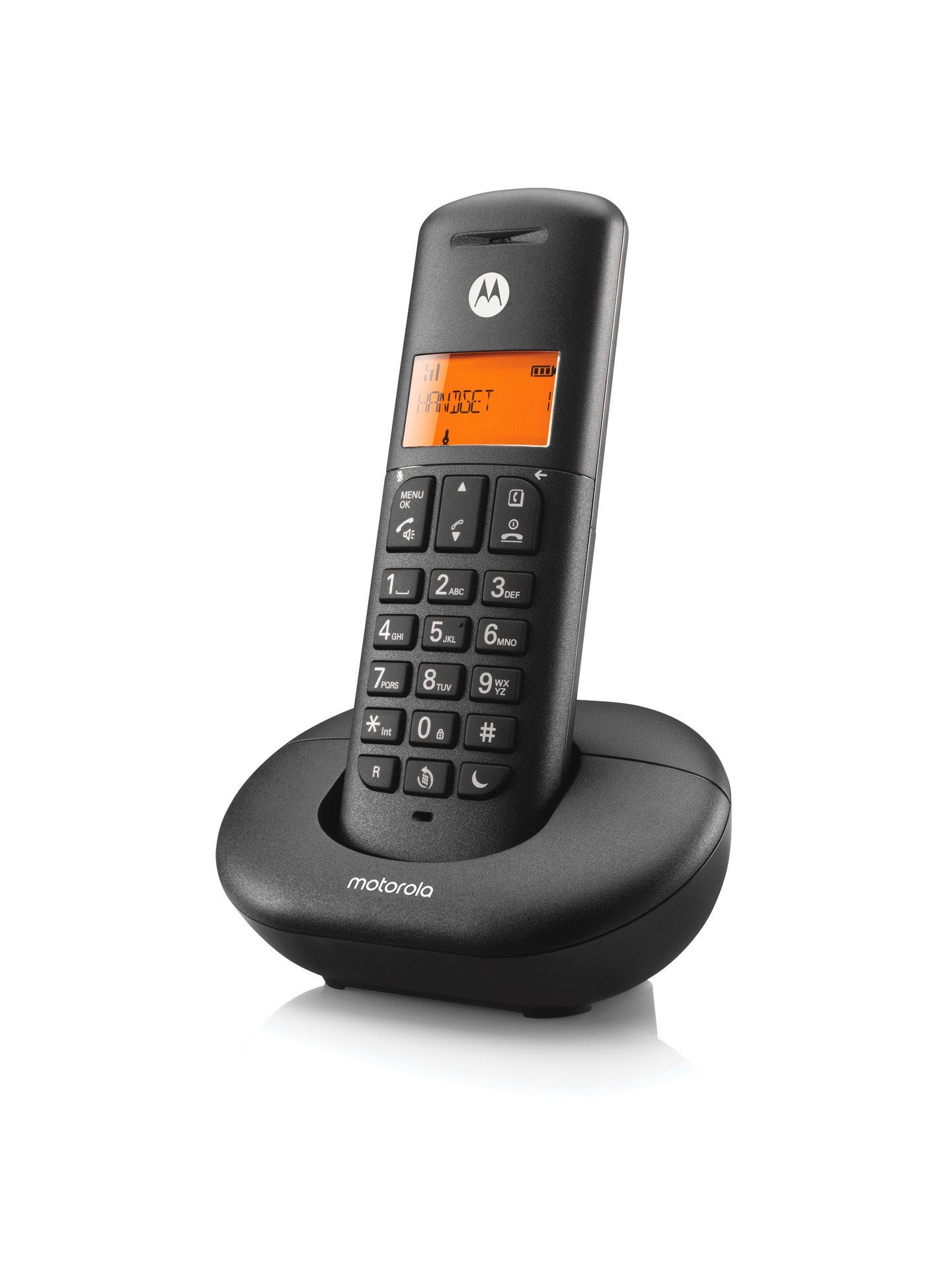 Motorola Motorola E201 Schnurloses Mobilteil (Mobilteile: 1, Displaybeleuchtung)