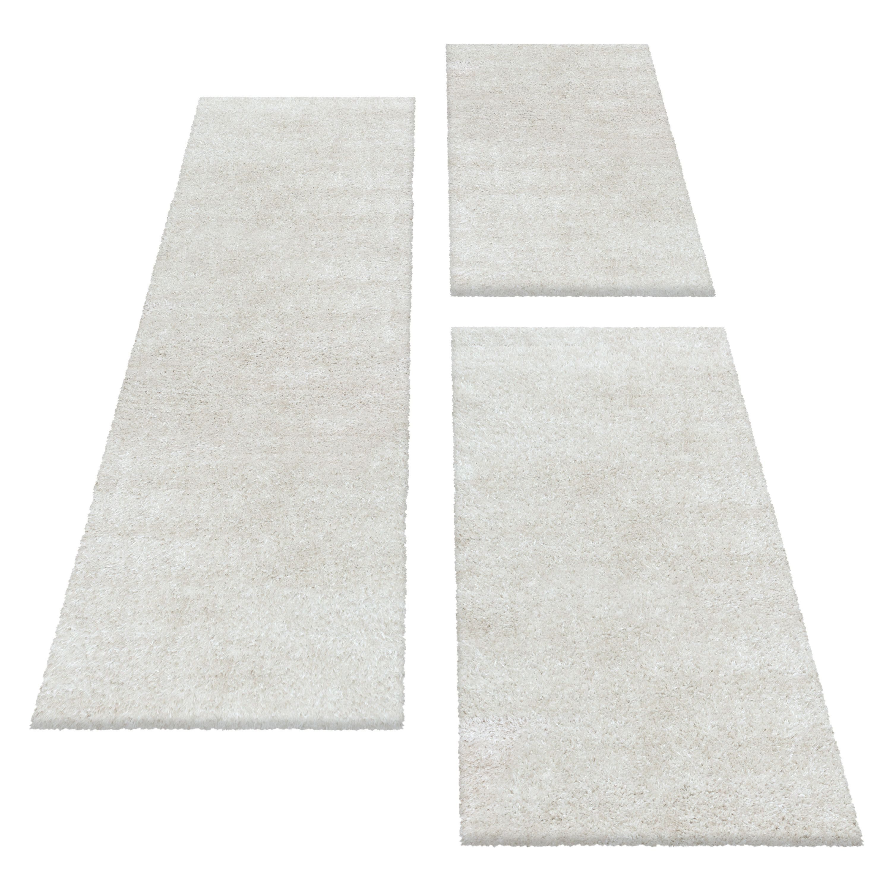 SIMPEX24 Hochflor-Bettumrandung Unicolor - Einfarbig, Höhe günstig online kaufen