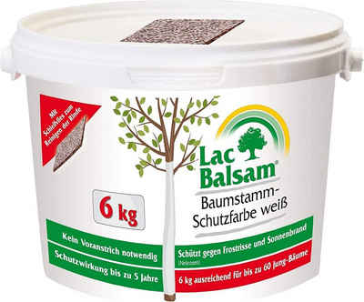 LacBalsam Wundverschluss Baumanstrich Etisso Lac Balsam Baumstamm Schutzfarbe weiß 6 kg Baumpflege Weißanstr