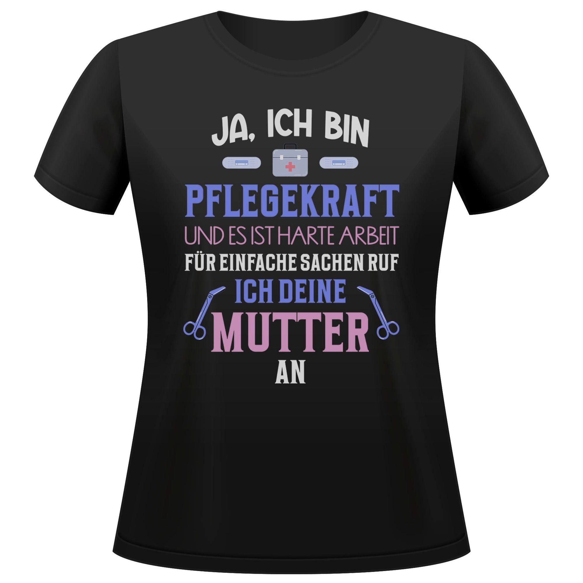T-Shirt Pflegekraft Geschenk Frauen Spruch Beruf Ausbildung Studium Abschluss