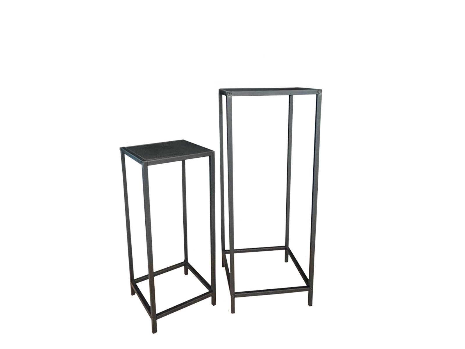 MIRRORS AND MORE Couchtisch (2er Set), Wohnzimmer-Beistelltisch für Sofas, Blumentische Höhe 60cm und 80cm