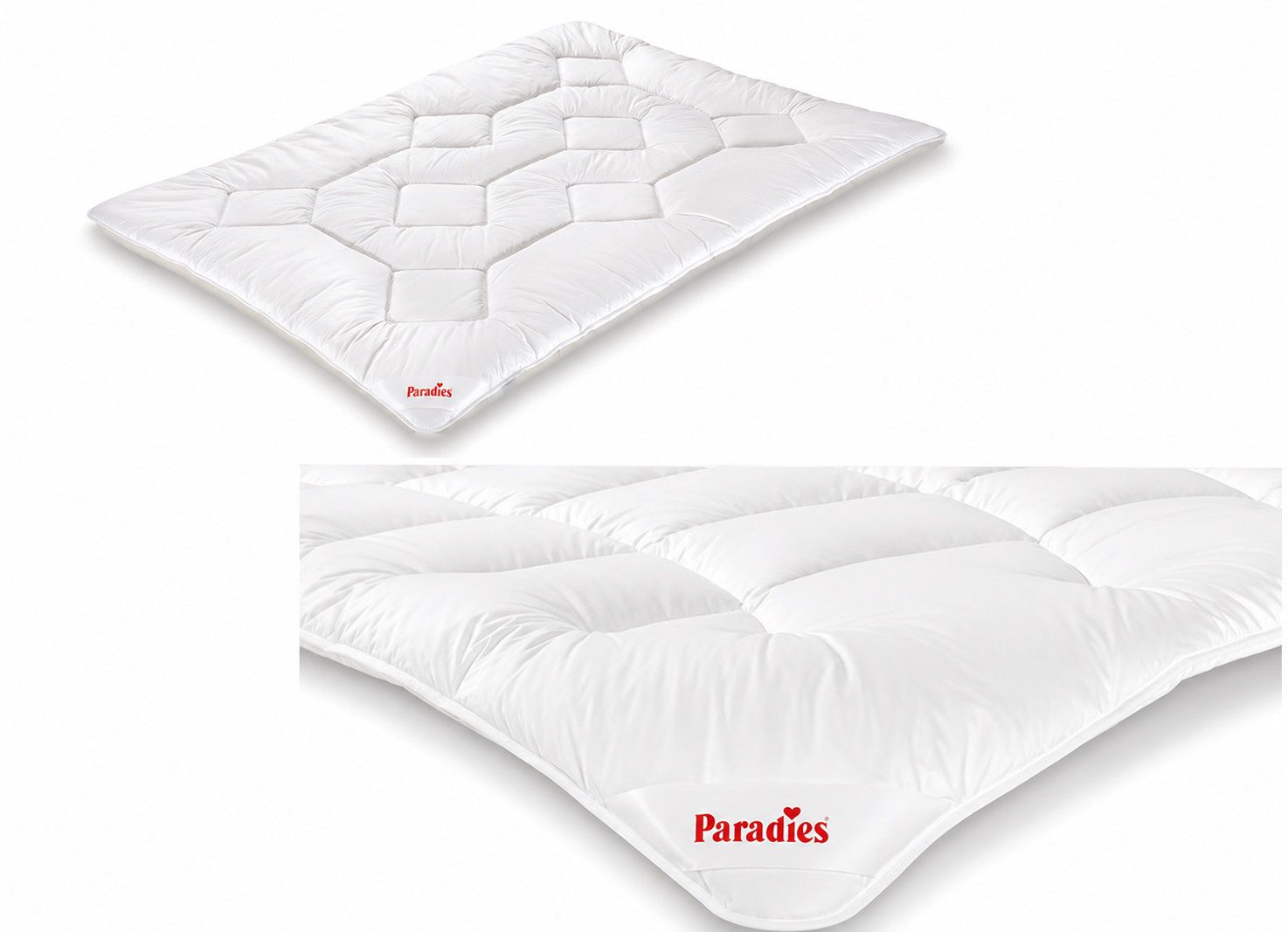 Paradies Baumwollbettdecke Paradies Bett Decke Bali 135 x 200 cm Ganzjahresdecke, Füllung: 100% Polyester, Bezug: Biobaumwolle, Bettdecke in 135x200 cm, 155x220 – Bild 4 von 5