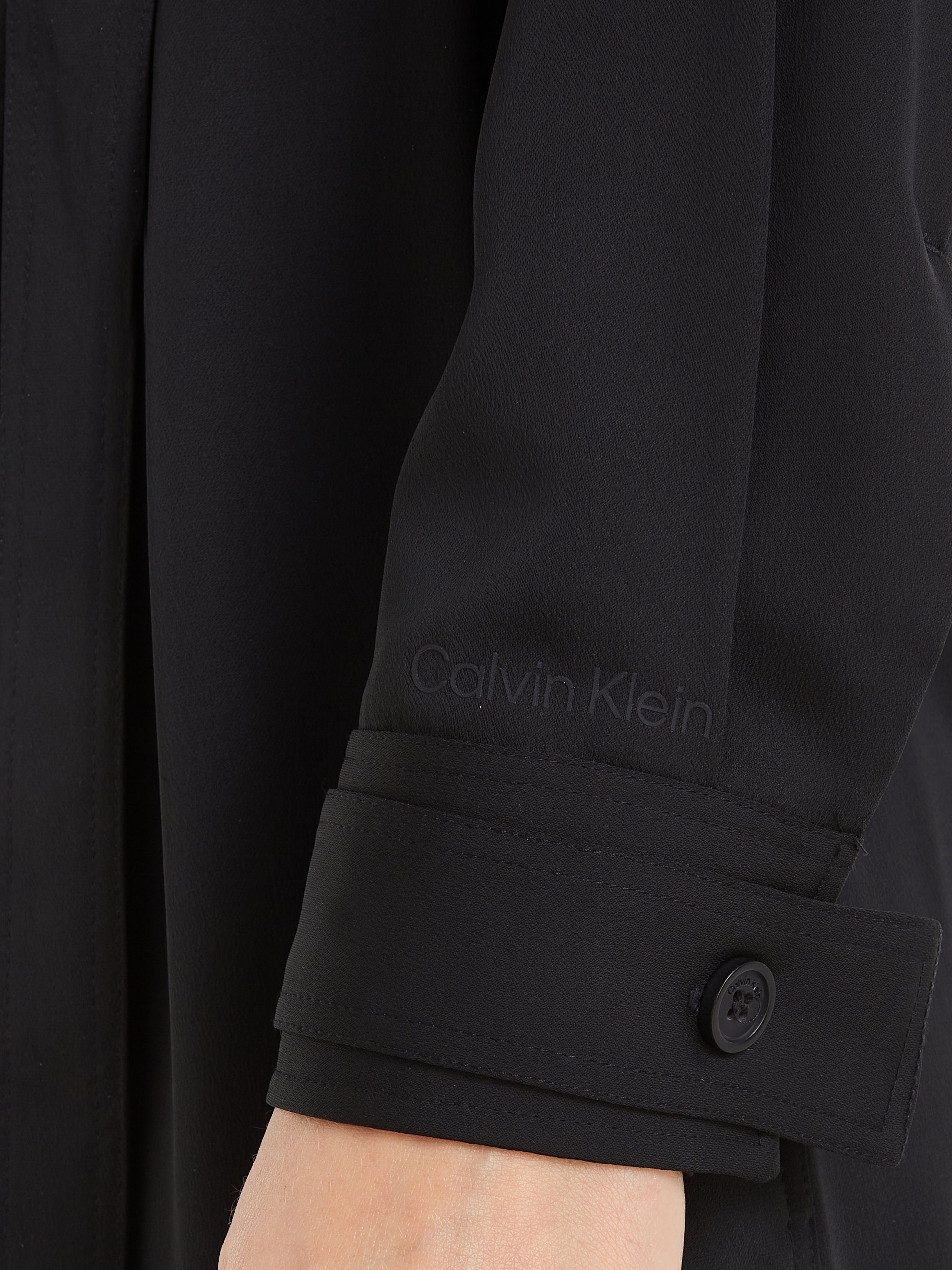 Calvin Klein Hemdblusenkleid RECYCLED CDC SHIRT UTILITY DRESS