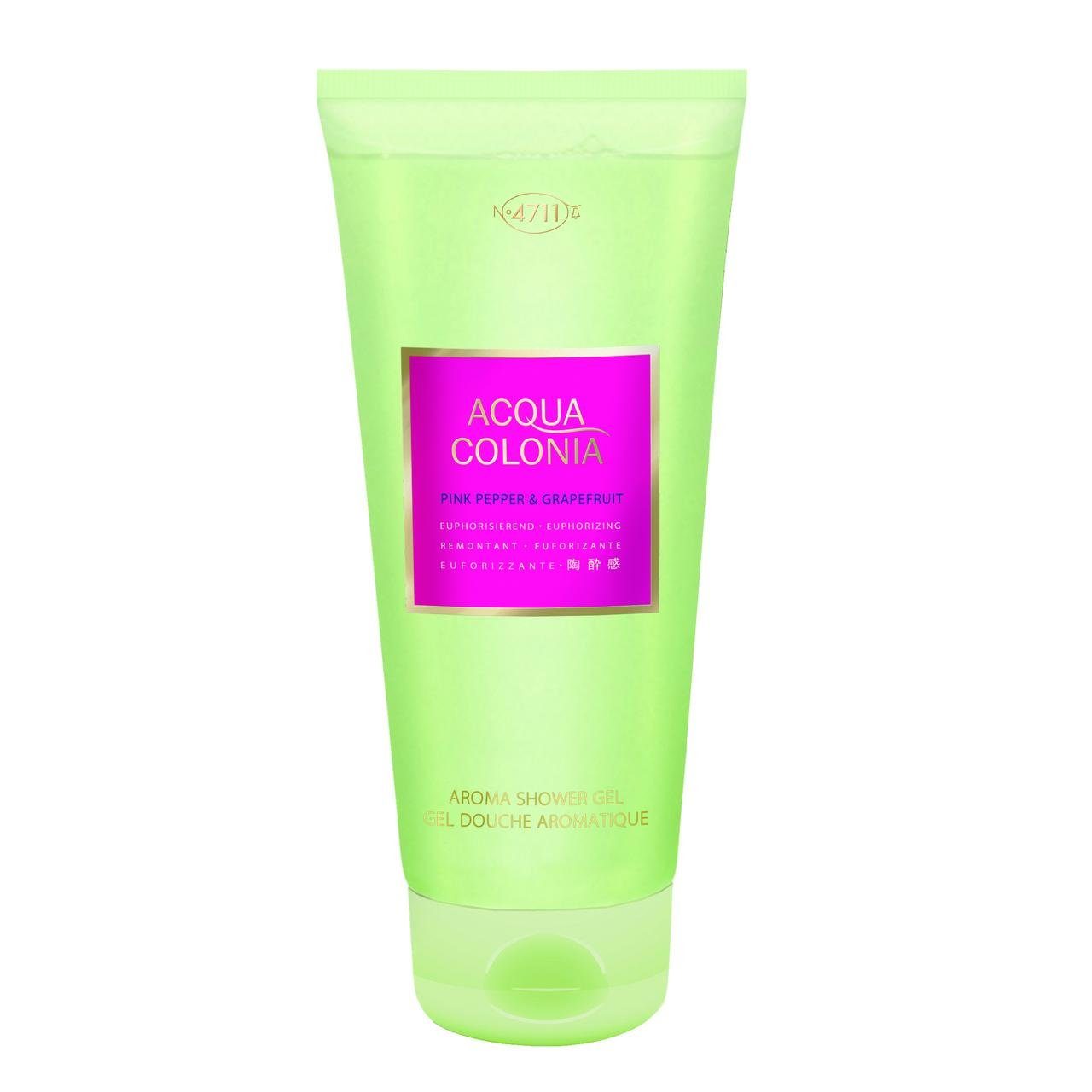 4711 Acqua Colonia Duschgel Pink Pepper & Grapefruit Aroma Shower Gel with Bamboo Extract, Все Hauttypen