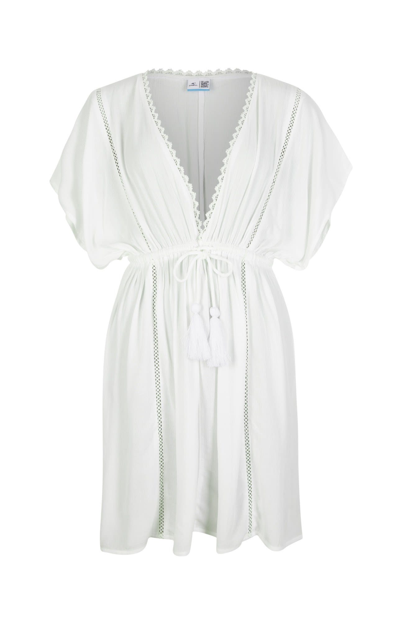 White W Oneill Snow O'Neill Sommerkleid Kleid Cover Up Damen Beach Mona