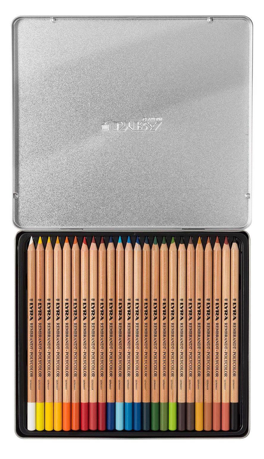 LYRA Malen nach Zahlen Lyra Rembrandt Polycolor Pencils Buntstifte 24 Stück