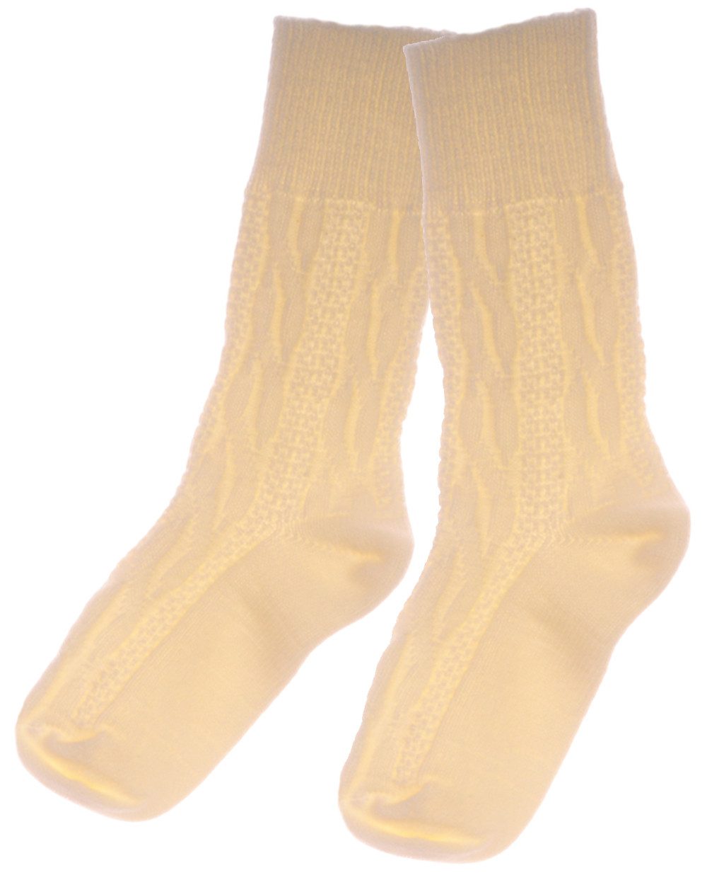 Martinex Носки Носки Schöne Damen Stricksocken Strümpfe ecry in Creme gestrickt gestrickte Söckchen, für Damen, wunderschön