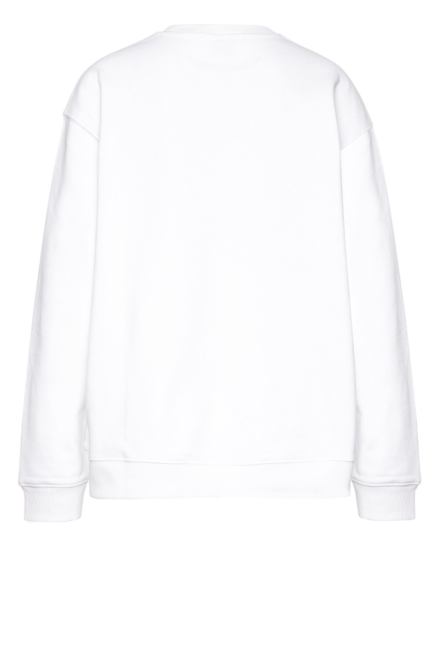 Weiß T-Shirt (1-tlg) HUGO (100) Deroxane