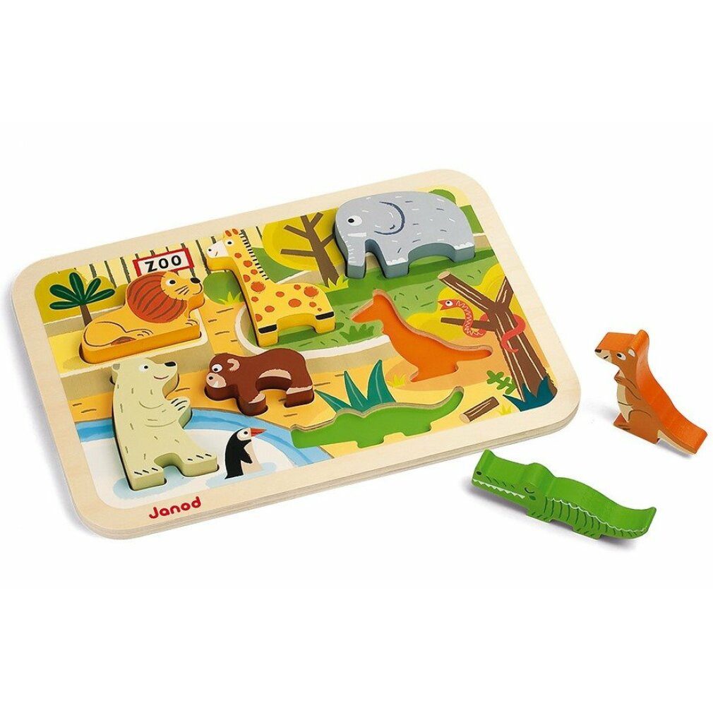 Janod Puzzle Puzzle Zoo Chunky, Puzzleteile