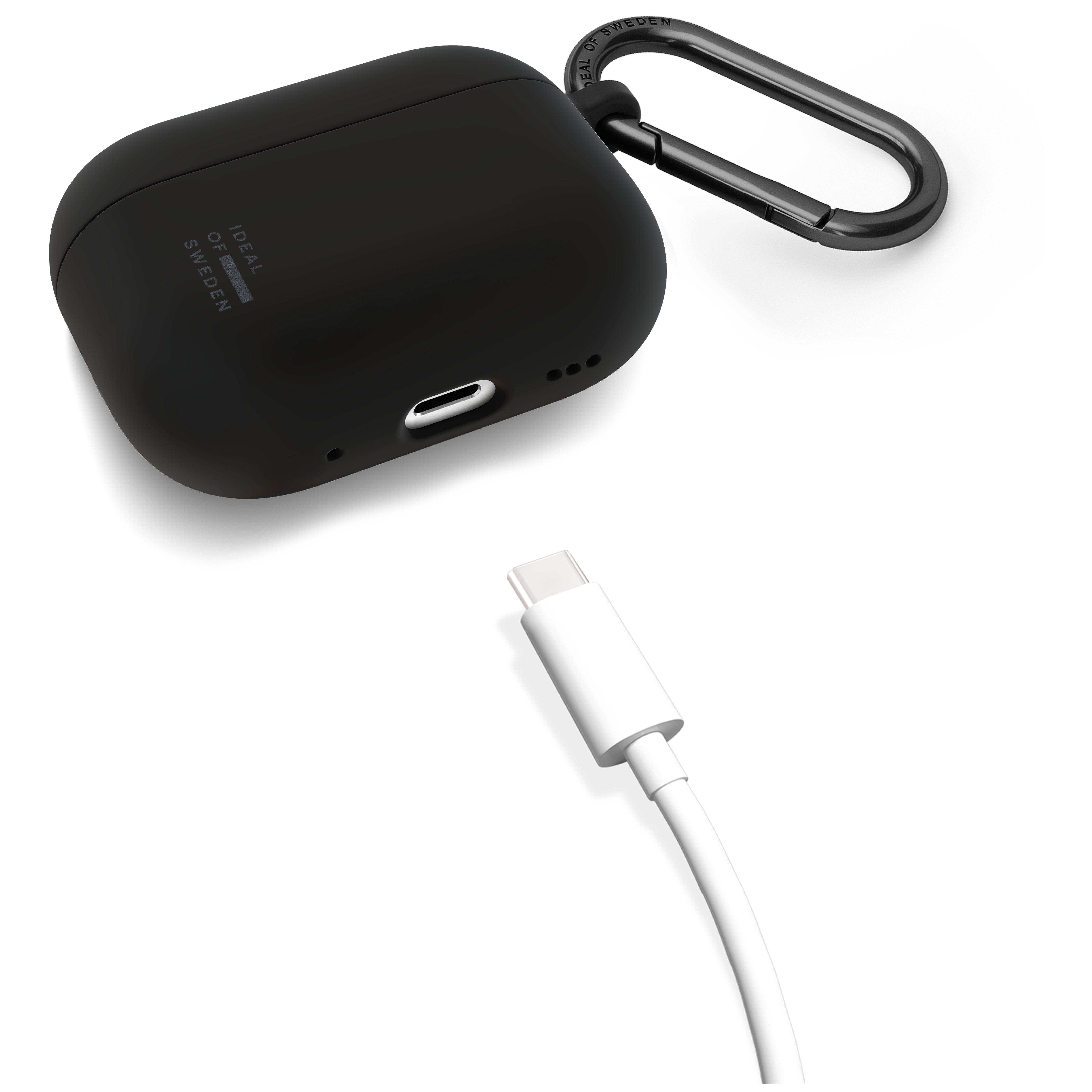 iDeal of Sweden Kopfhörer-Schutzhülle iDeal of Sweden Silicone Case Apple Airpods Pro 3 - Schwarz – Bild 3 von 4