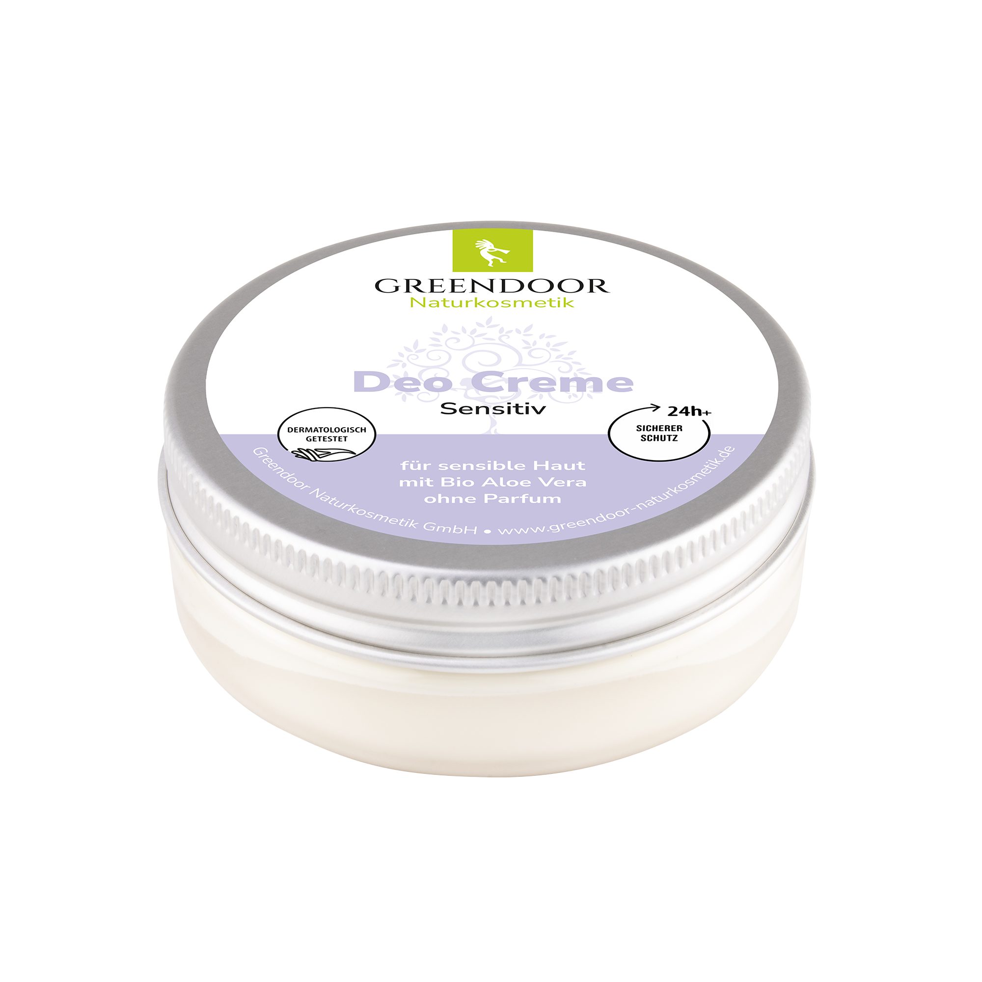 GREENDOOR Deo-Creme Deo Creme Sensitiv, parfumfreies Deodorant
