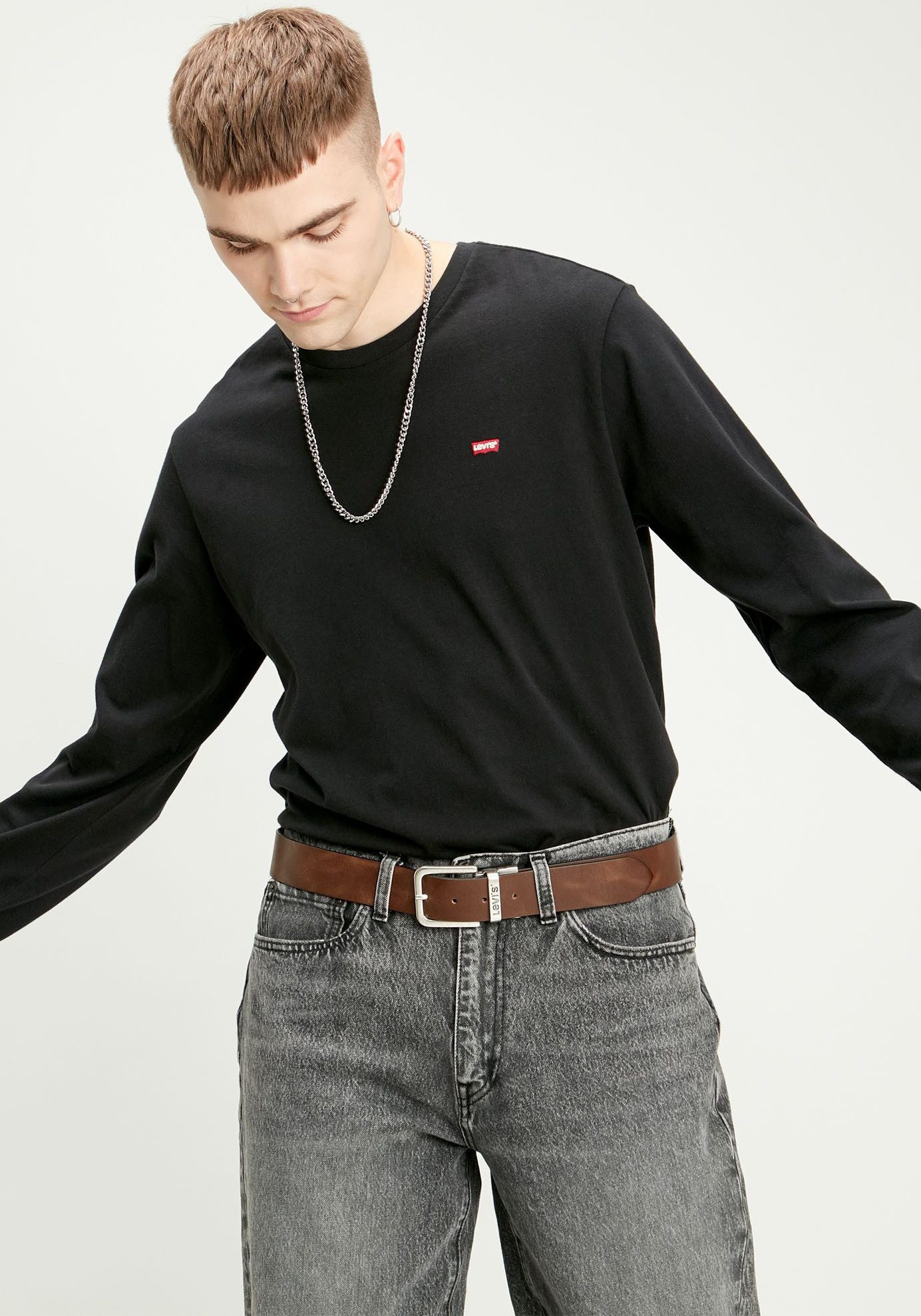 Levi's® Ledergürtel Reversible Core