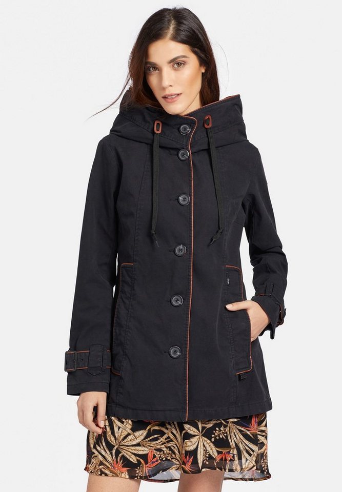 khujo Cabanjacke »NUYDED2« mit großer Kapuze khujo Cabanjacke »NUYDED2« mit großer Kapuze