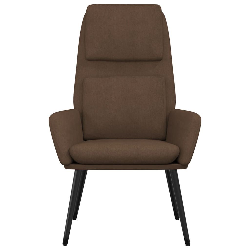 vidaXL Sessel Relaxsessel Stoff Braun (1-St) günstig online kaufen