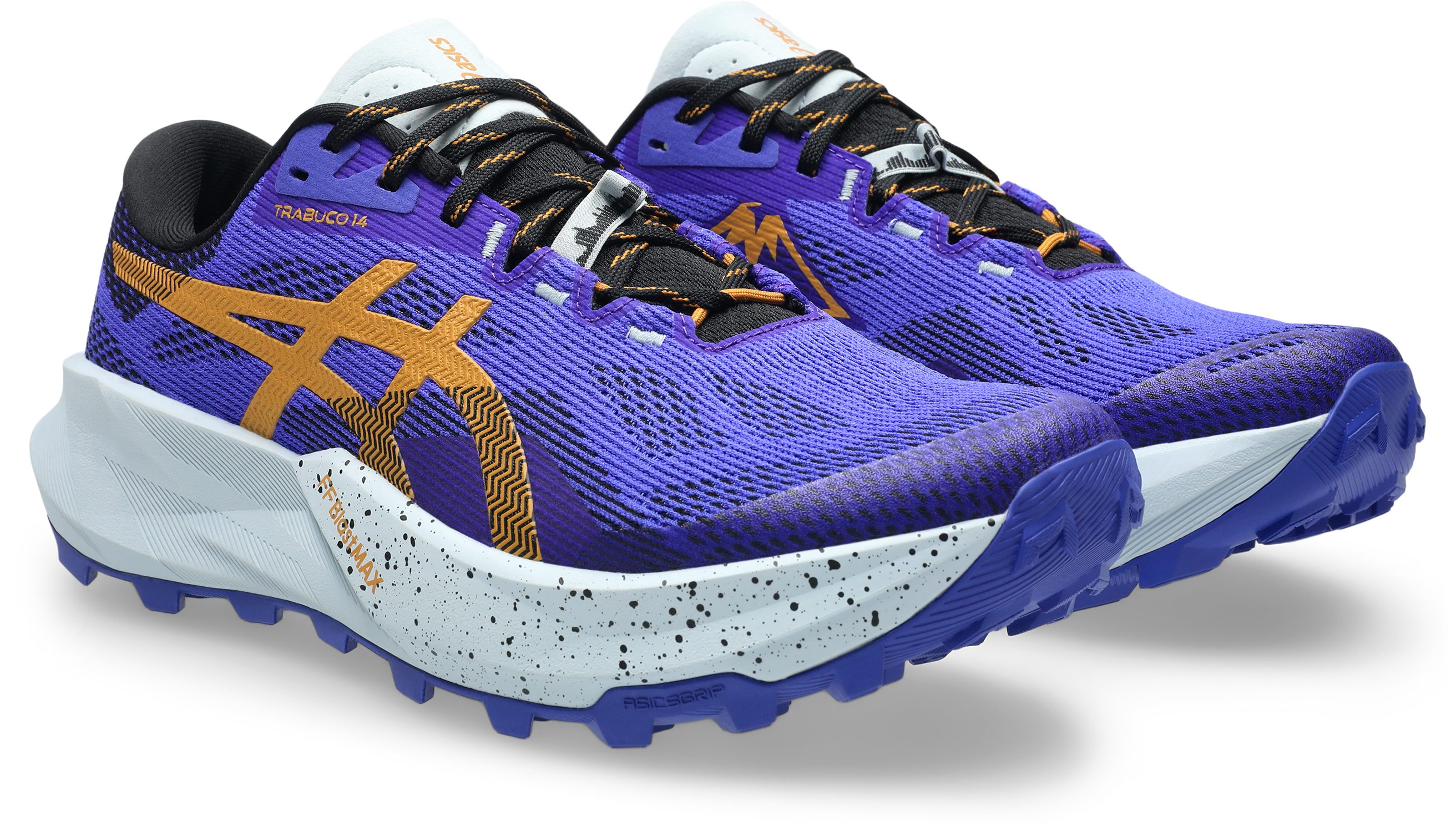 Asics TRABUCO 14 Trailrunningschuh profiliertes Laufsohlenprofil, mit Gummilaufsohle, mit Schnürung