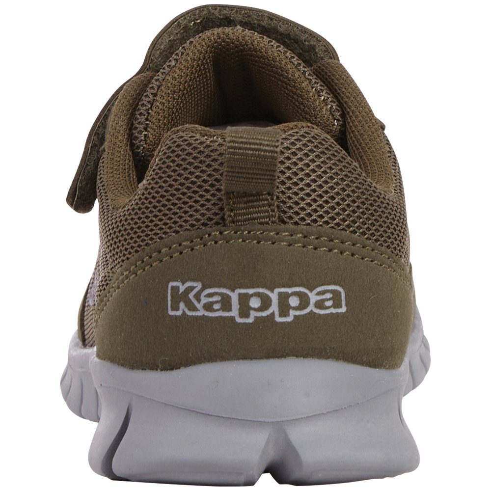 besonders & leicht Kinder bequem Kappa für Sneaker - army-grey