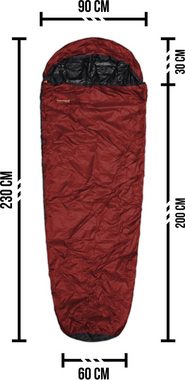 normani Mumienschlafsack Schlafsack-Regenüberzug SleeBag, Schlafsacküberzug Biwaksack Schlafsackschutzhülle 100 % Wasserdicht