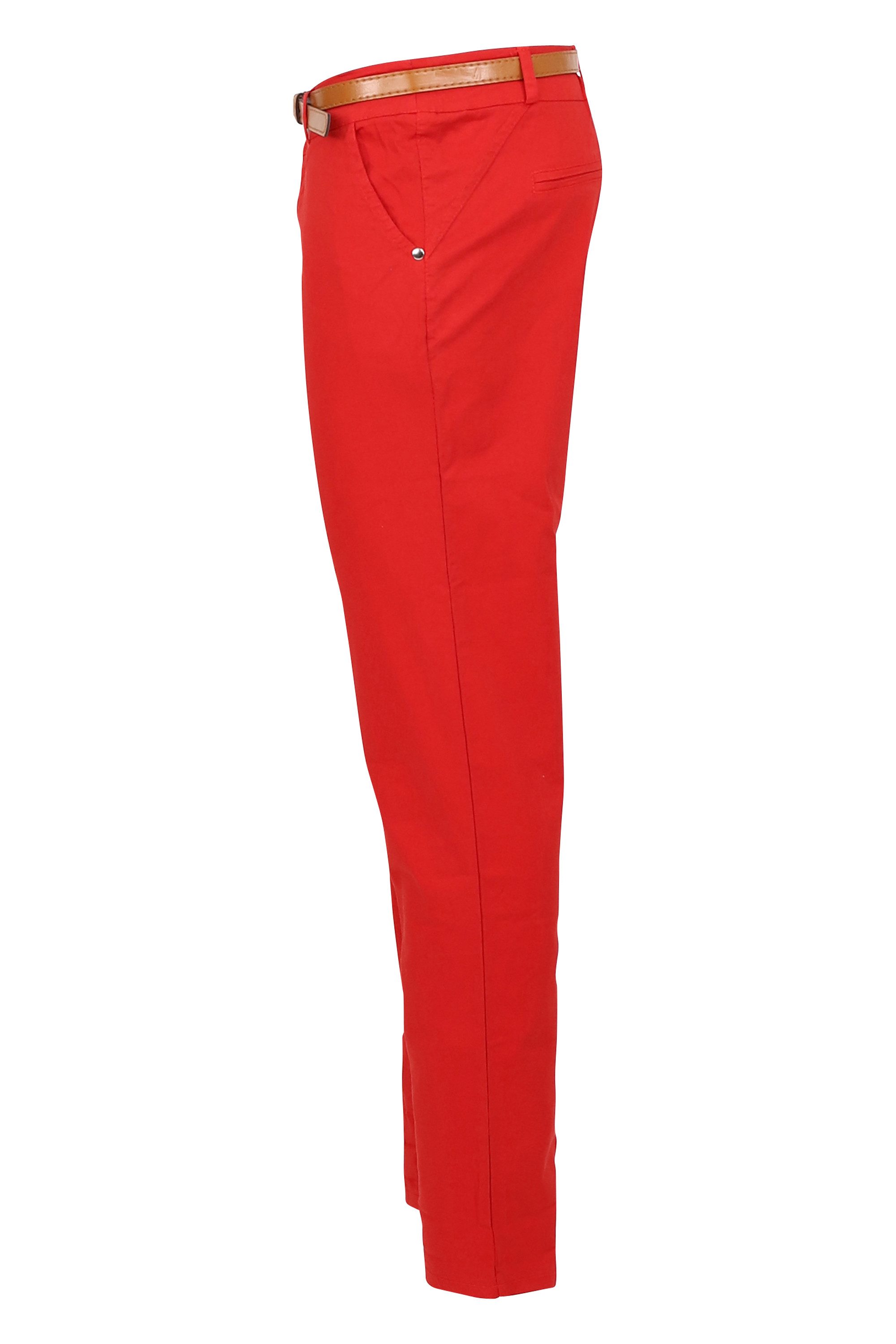malito more than fashion Chinohose Chinohose 2156 unifarbene Stretch Basic günstig online kaufen