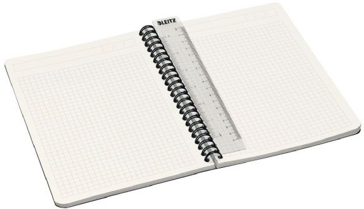 LEITZ Collegeblock A4 Kariert - 90 Blatt Mit Spiral Produktbild-Vorschau 1