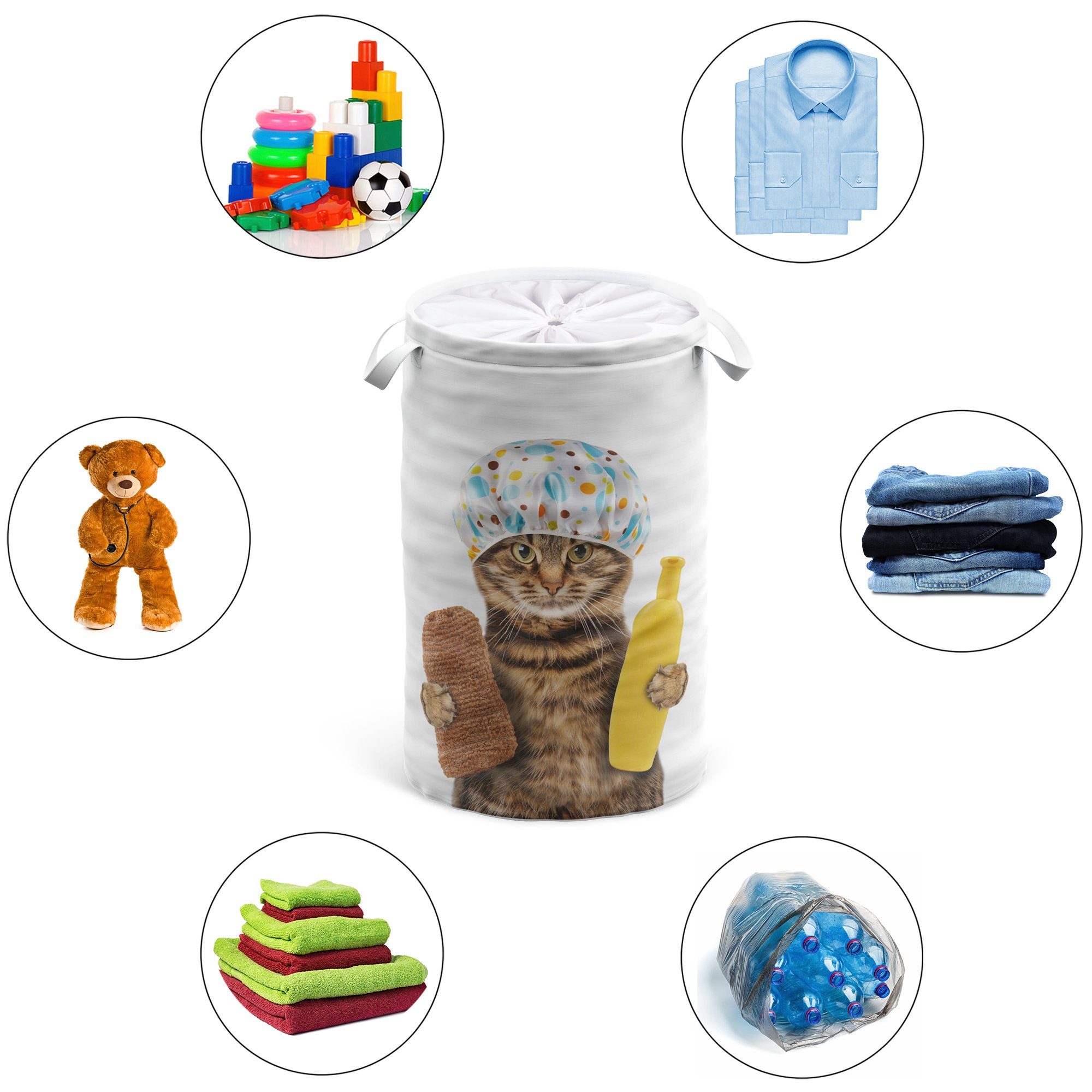 Sanilo Wäschekorb Shower Cat, 60 Liter, günstig online kaufen