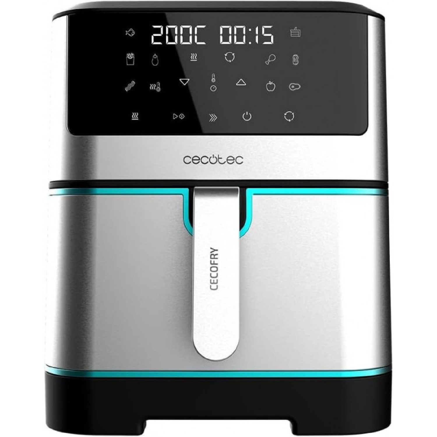 Cecotec Heißluftfritteuse, 1800 W, Cecofry Supreme 8000