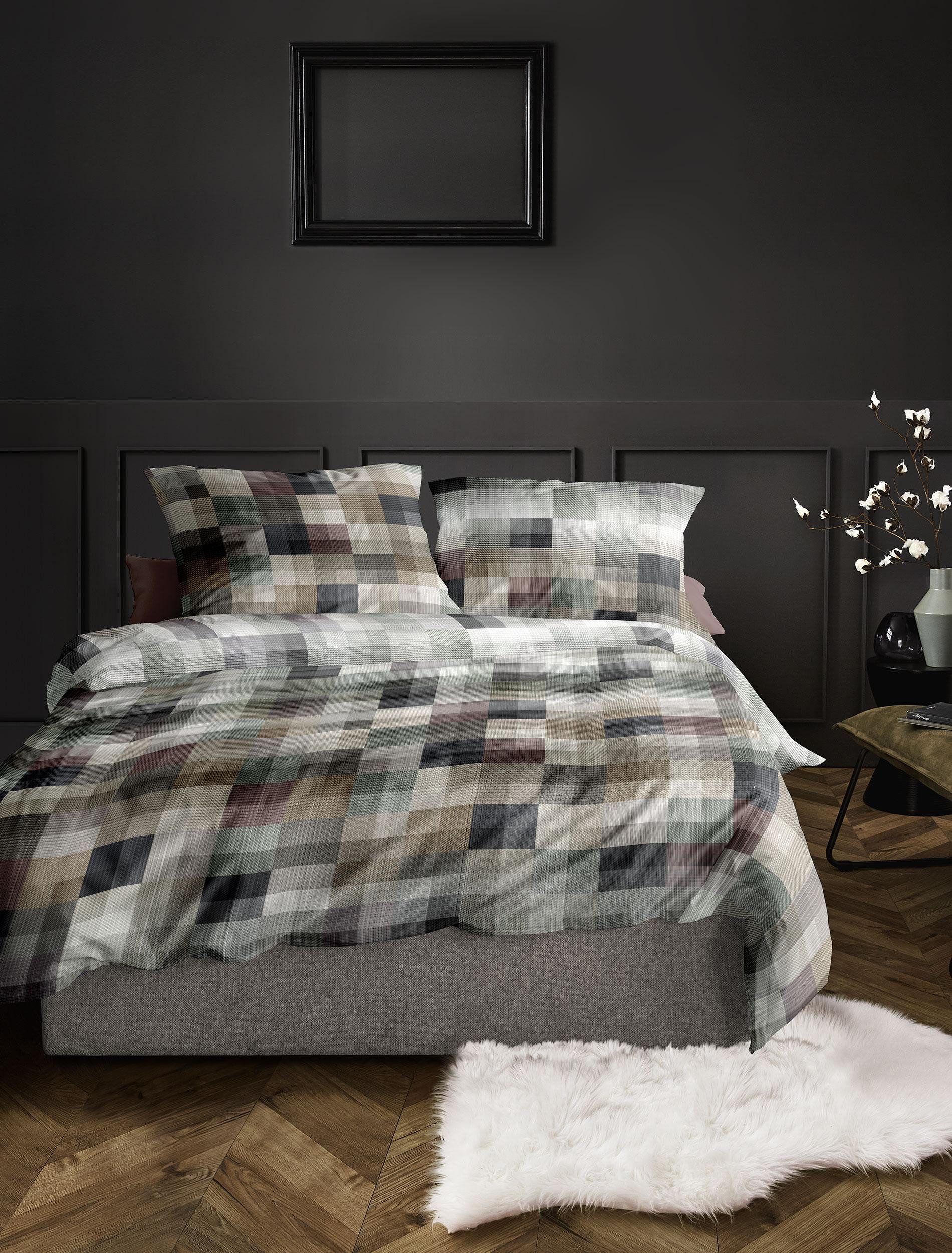 Irisette Bettwäsche Wave 8573, Mako-Satin, 2 günstig online kaufen