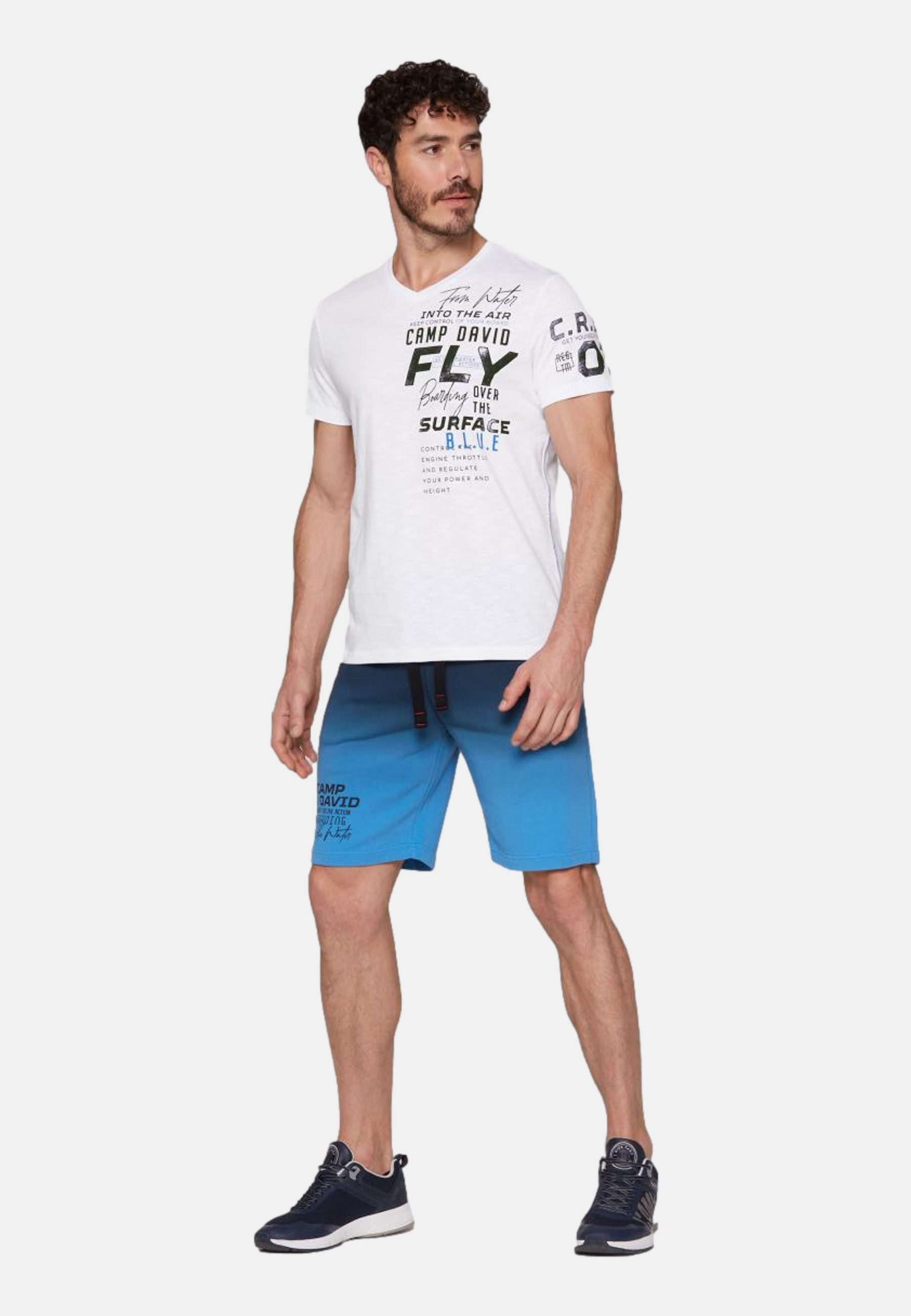 CAMP DAVID T-Shirt T-Shirt Kurzarmshirt (1-tlg., günstig online kaufen