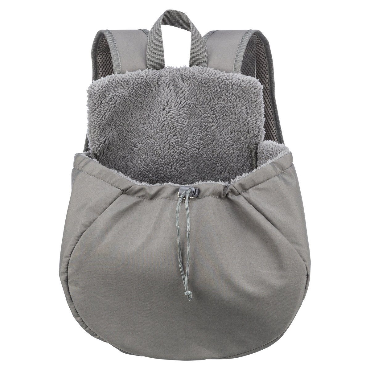 TRIXIE Tiertransporttasche Fronttasche Molly grau für Katzen
